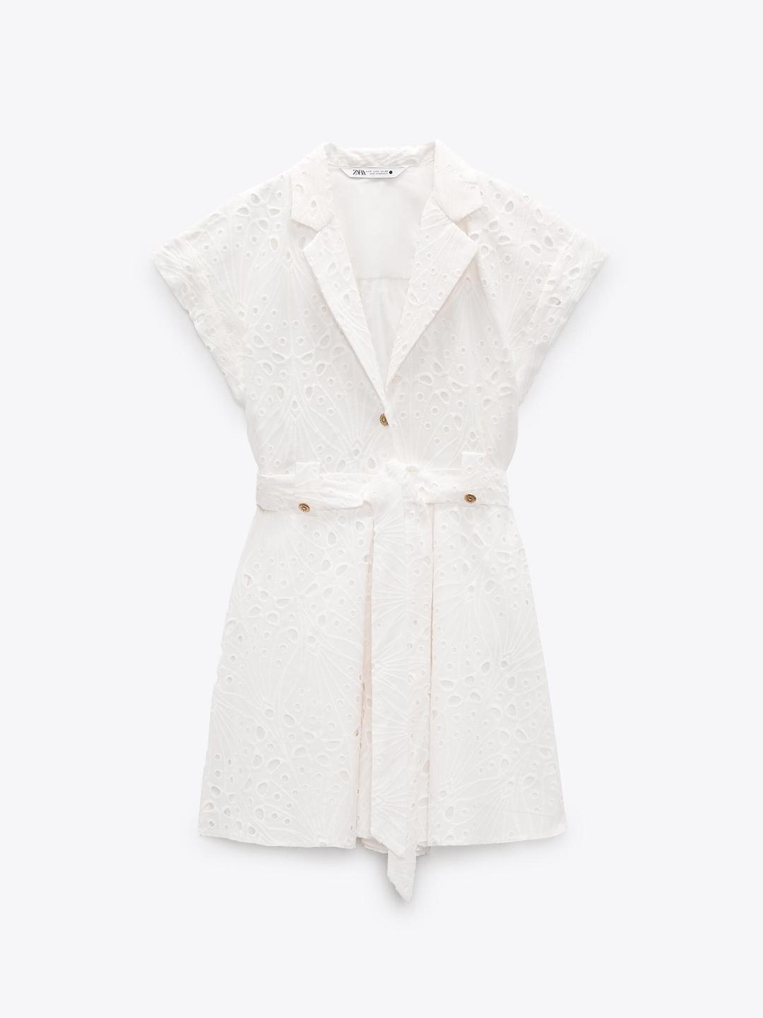 

ZARA Women White Dress