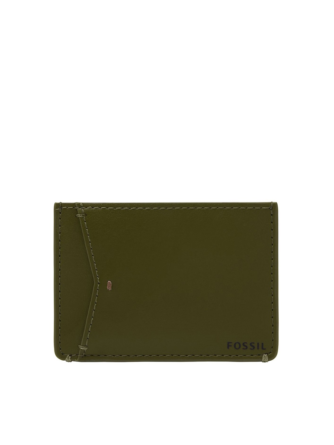 

Fossil Men PU Card Holder, Green
