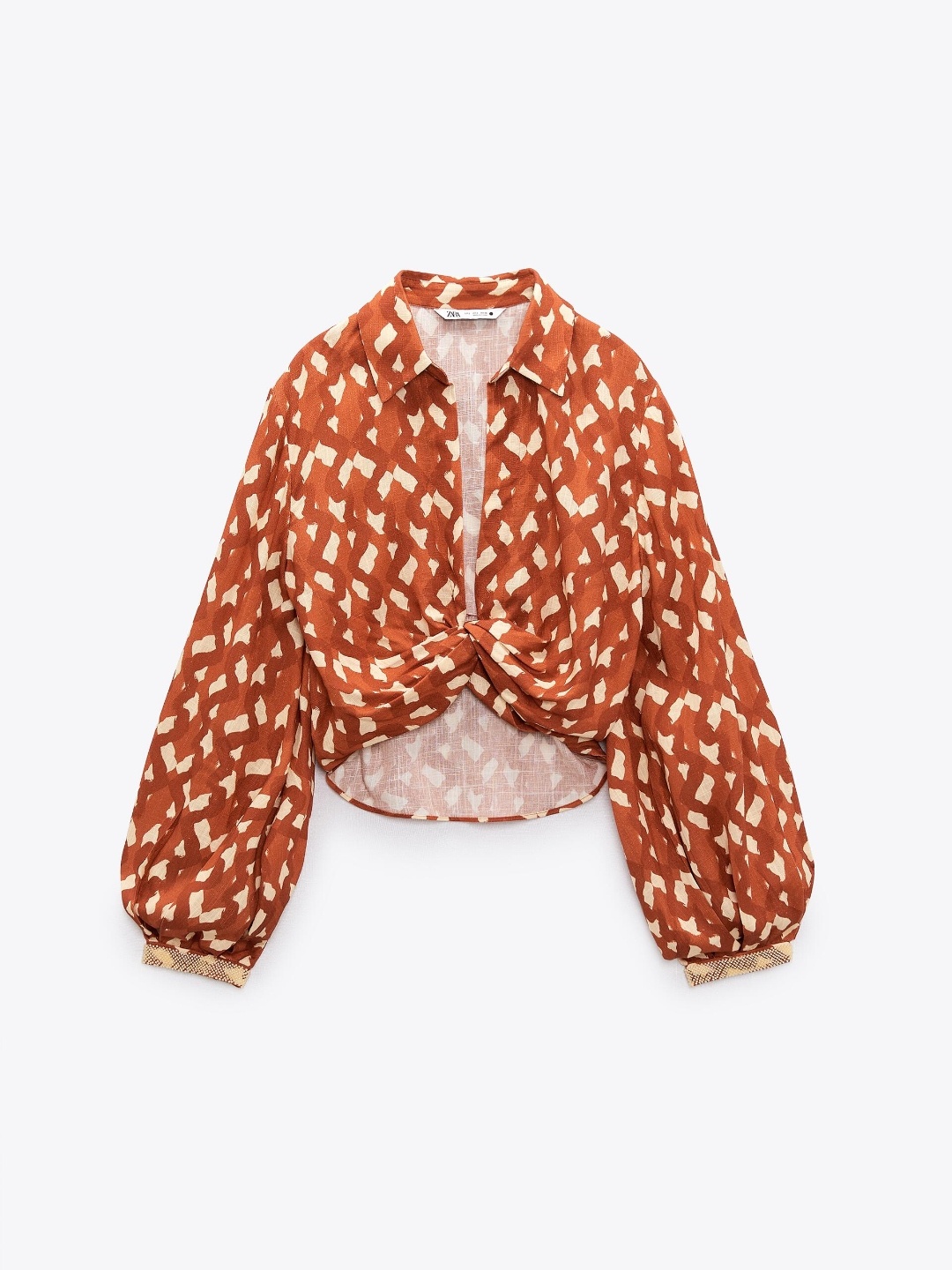 

ZARA Women Tops, Orange