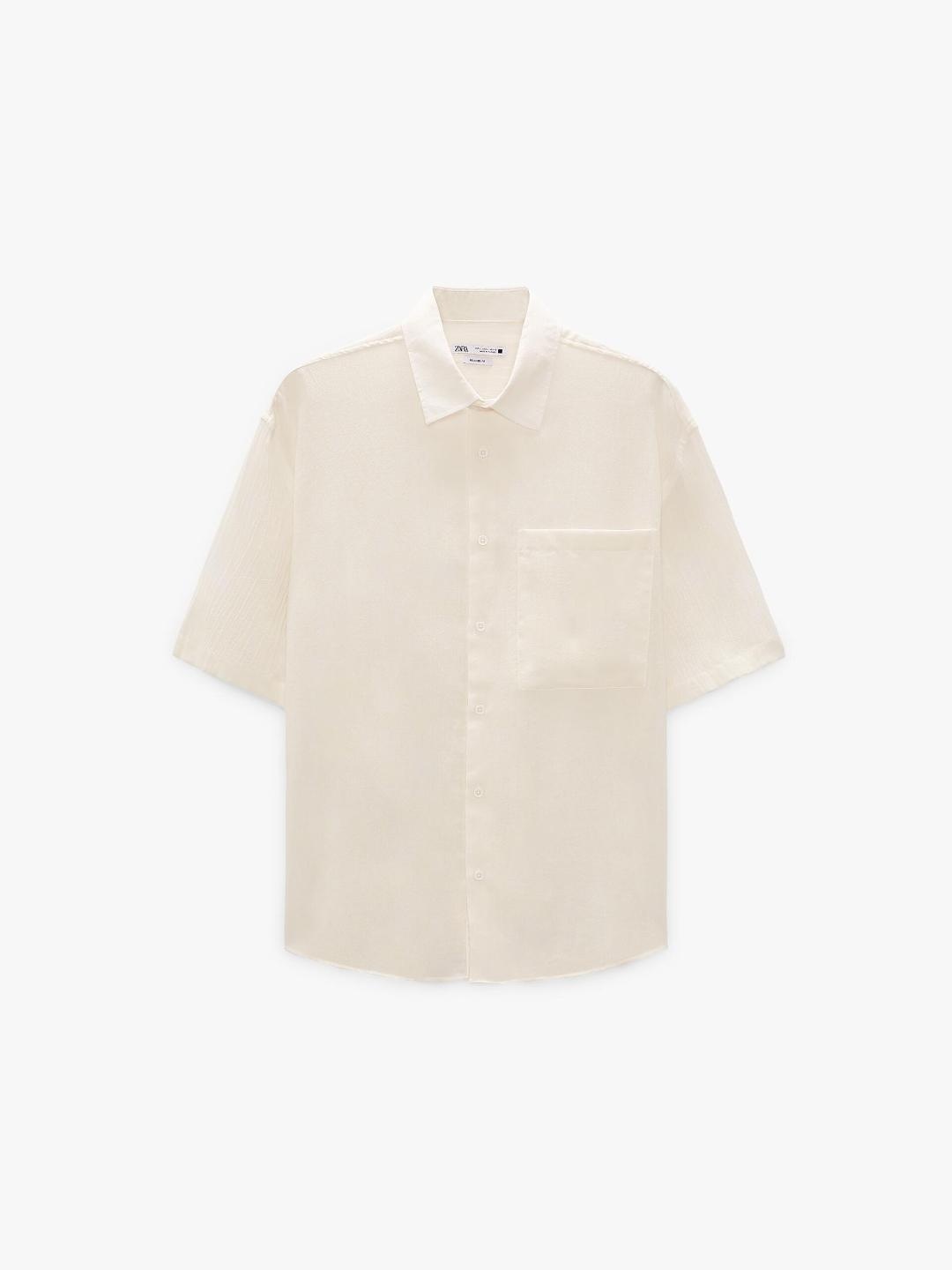 

ZARA Men Shirts, Beige