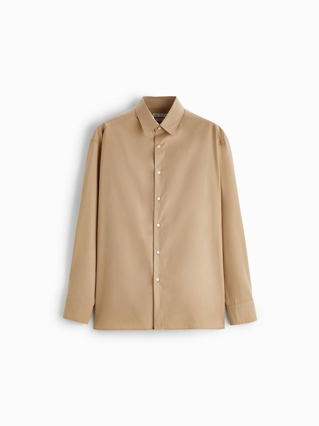 

ZARA Men Brown Shirt
