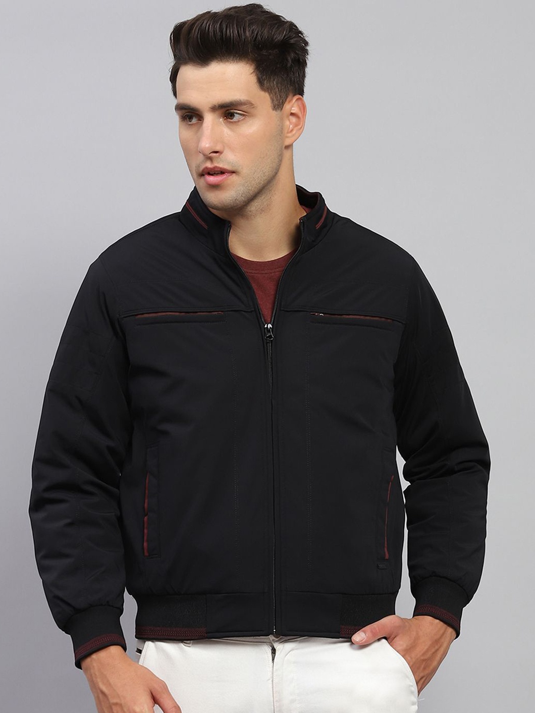 

Monte Carlo Men Bomber Jacket, Black