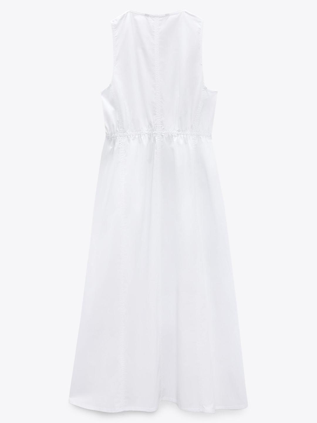 

ZARA Women White Dress
