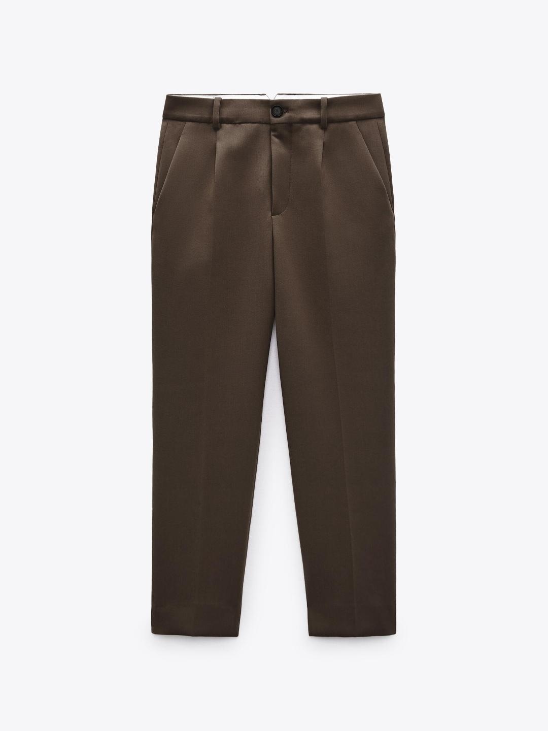 

ZARA Women Brown Trouser