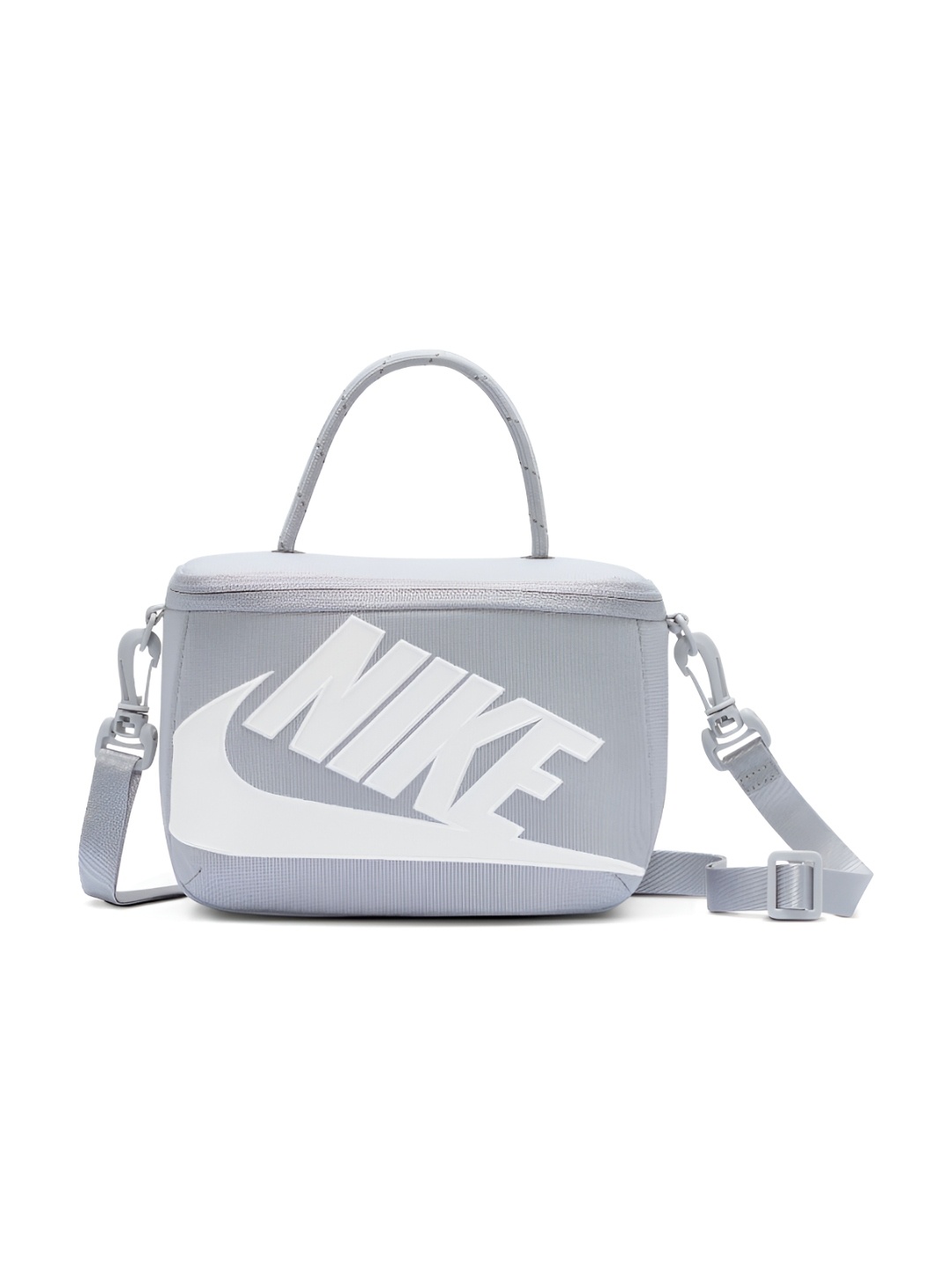 

Nike Women Mini Shoe Box Cross-Body Bag, Grey