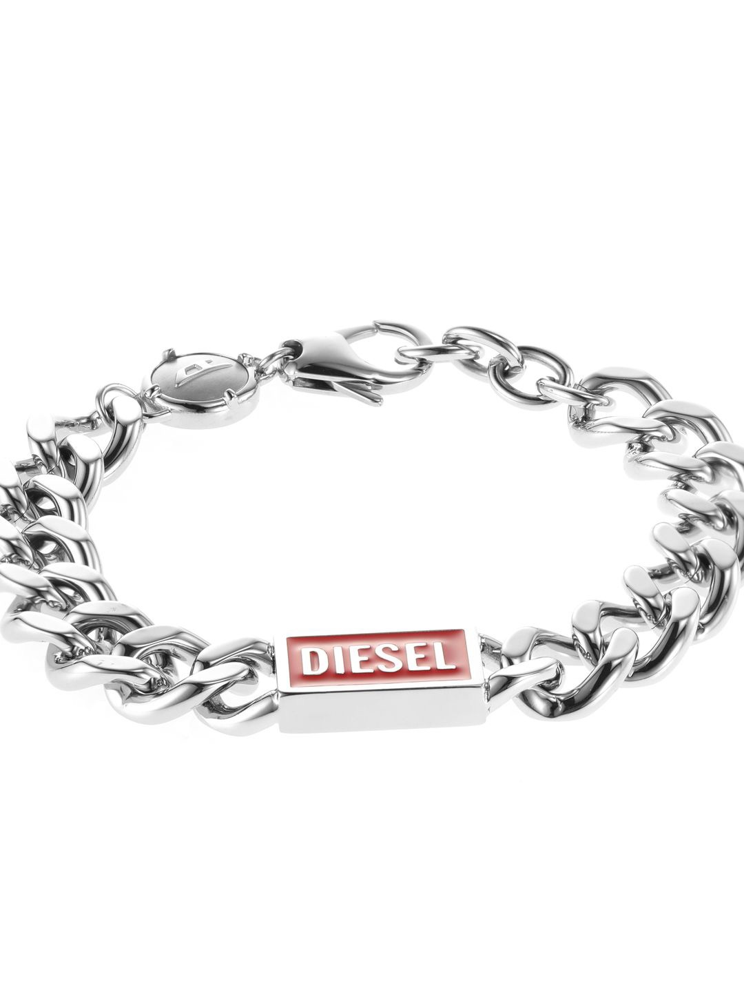 

DIESEL Men Stainless Steel Link Bracelet, Silver