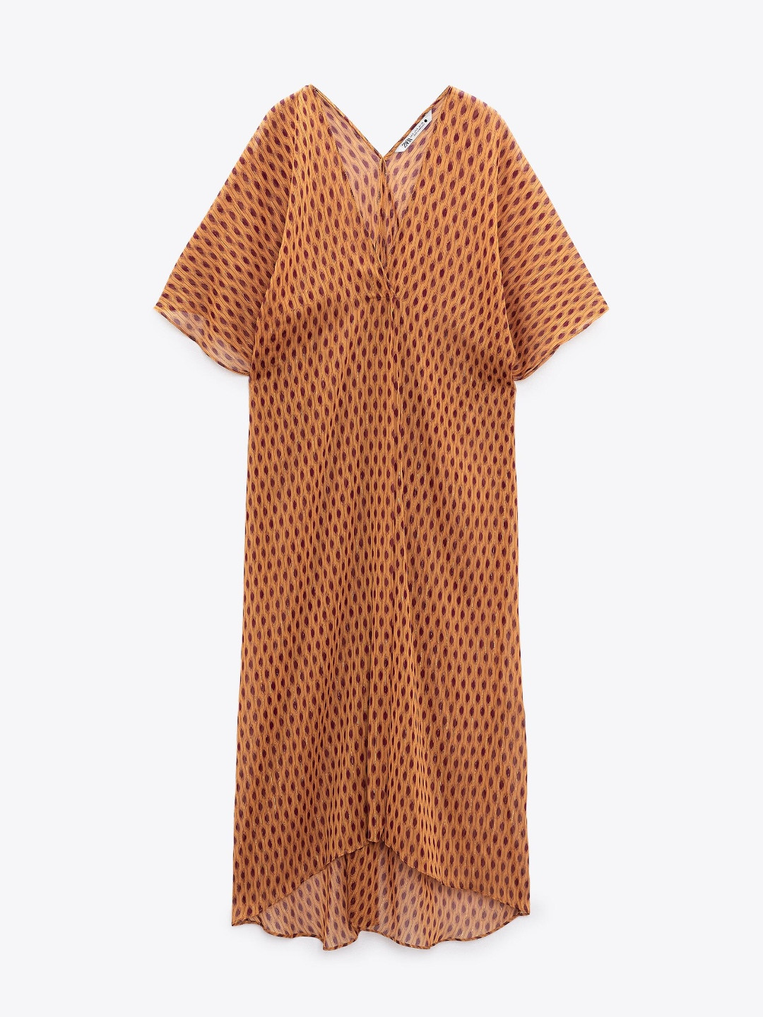 

ZARA Women Orange Dress