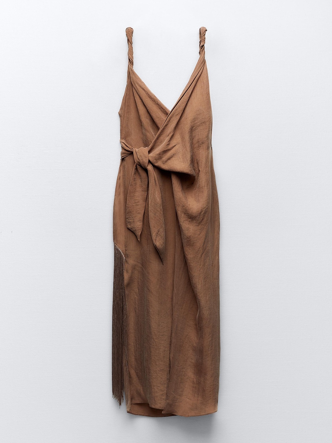 

ZARA Women Beige Dress