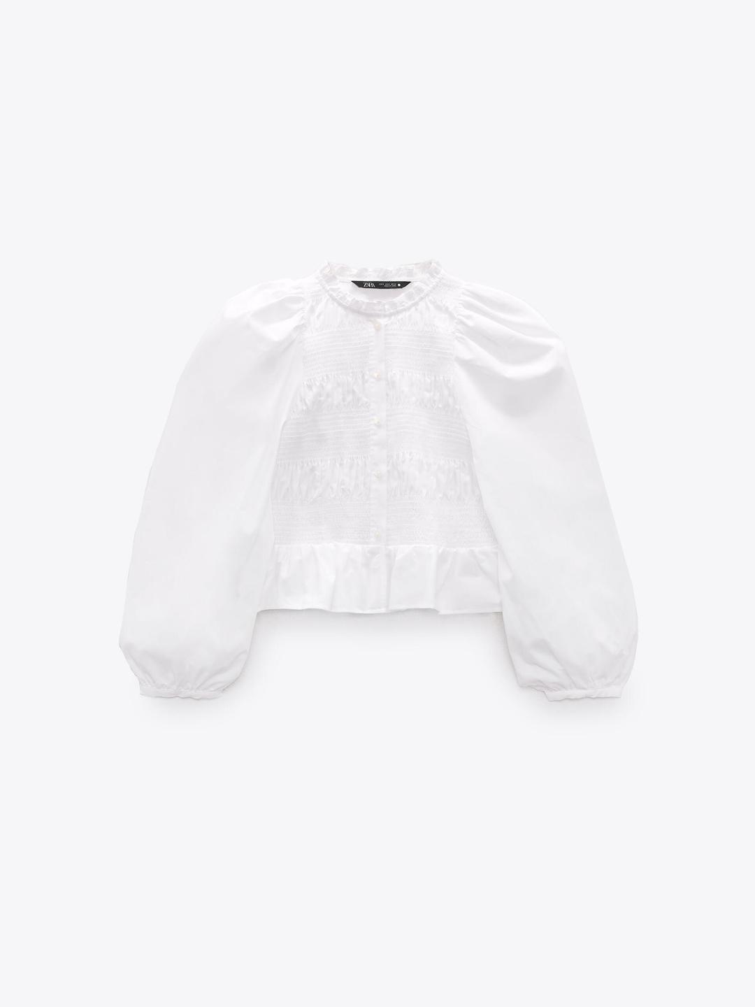 

ZARA Women White Shirt