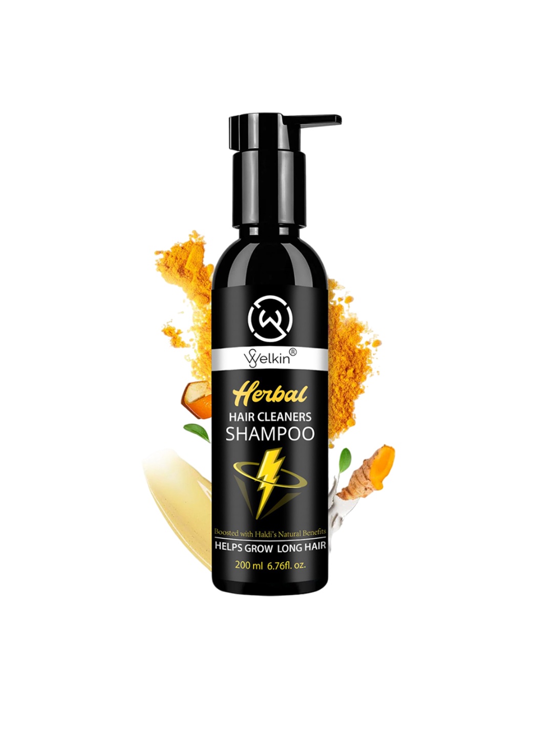 

WELKIN Set Of 3 Herbal Hair Cleaner Shampoo- 200 ml Each, White