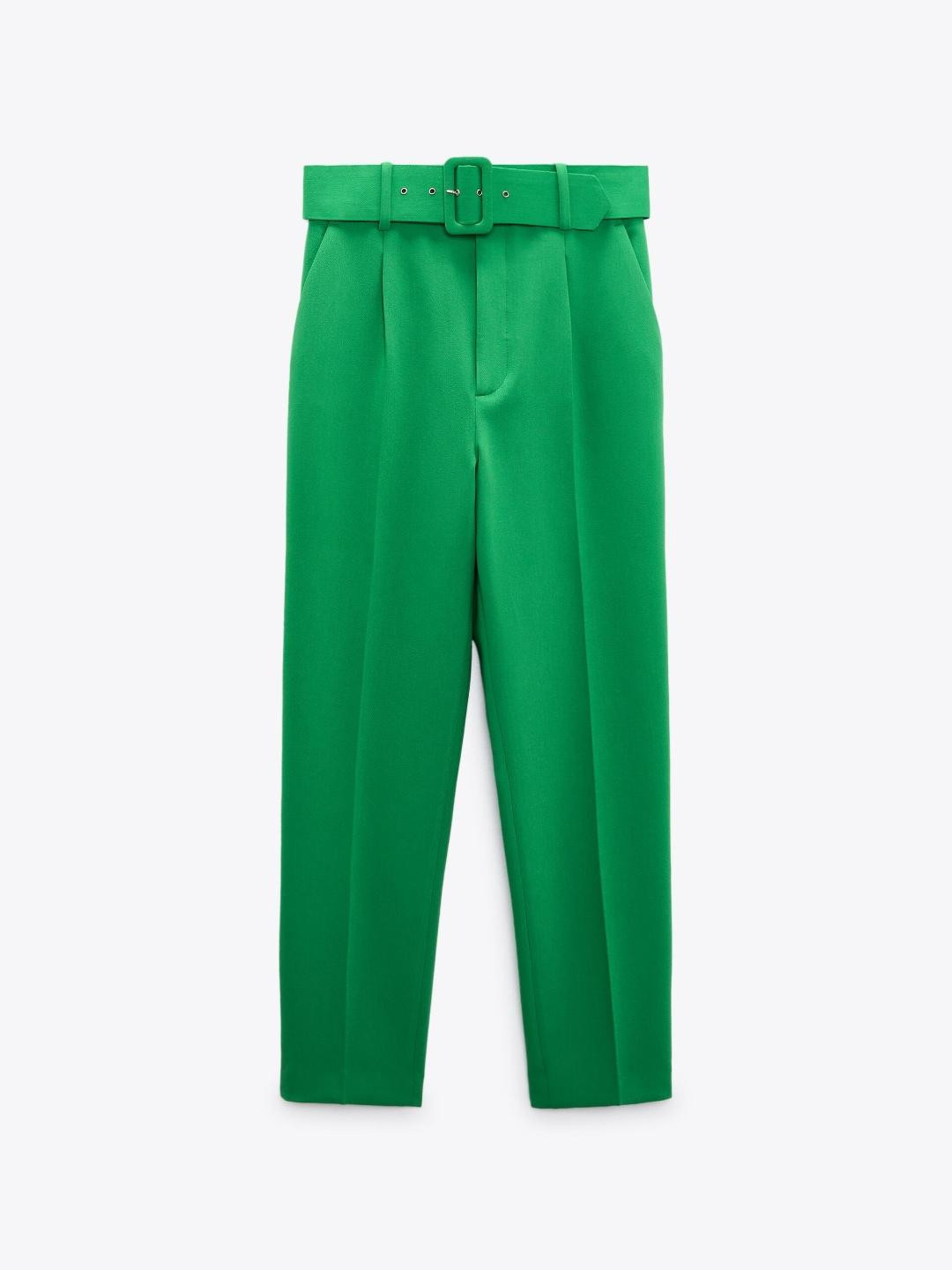 

ZARA Women Green Trouser