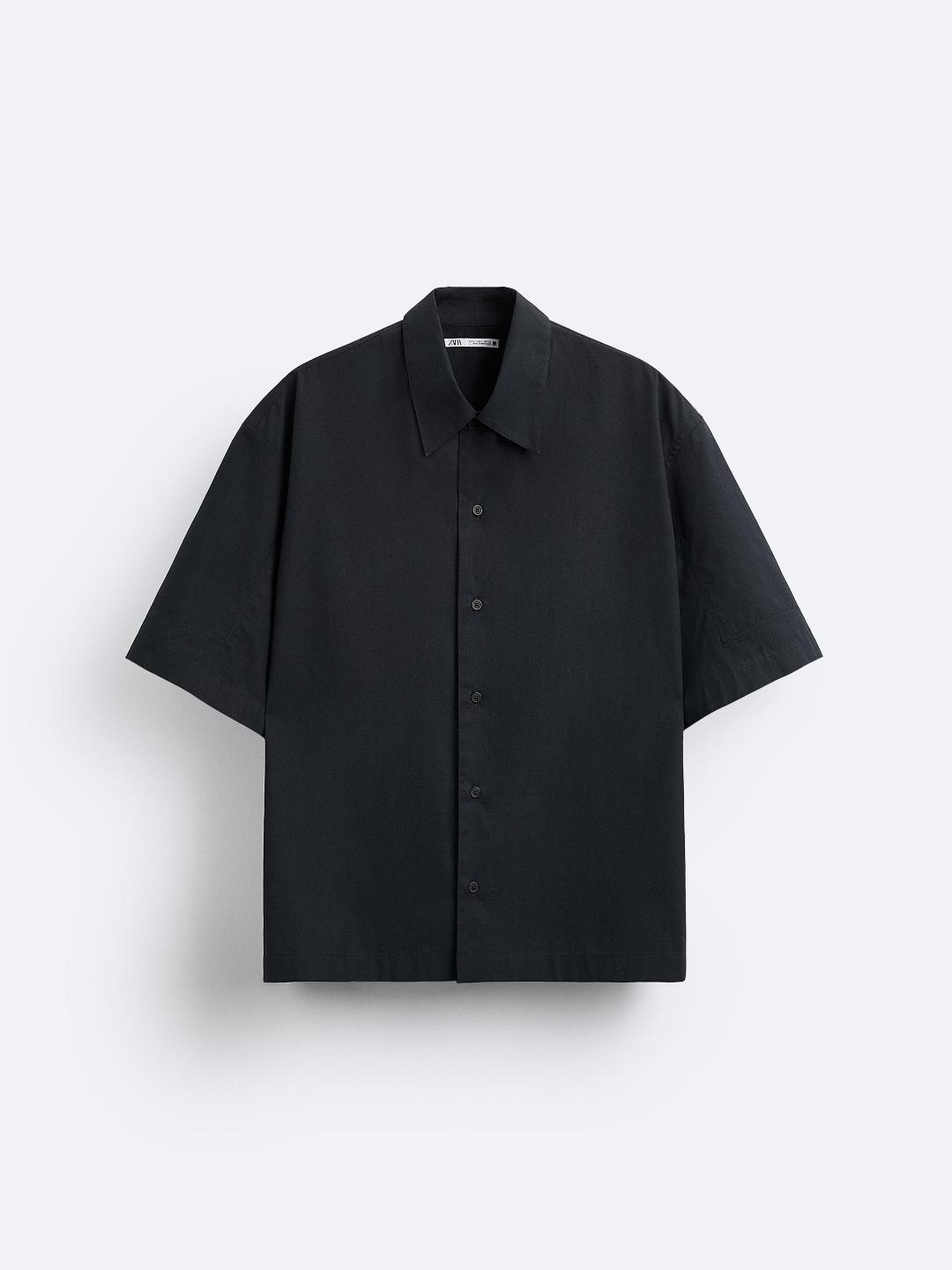 

ZARA Men Black Shirts