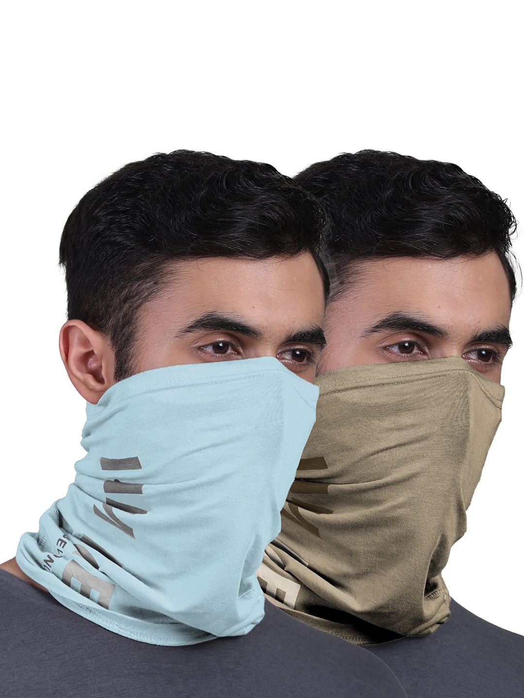 

FREECULTR Unisex Printed Bandana Headband, Beige