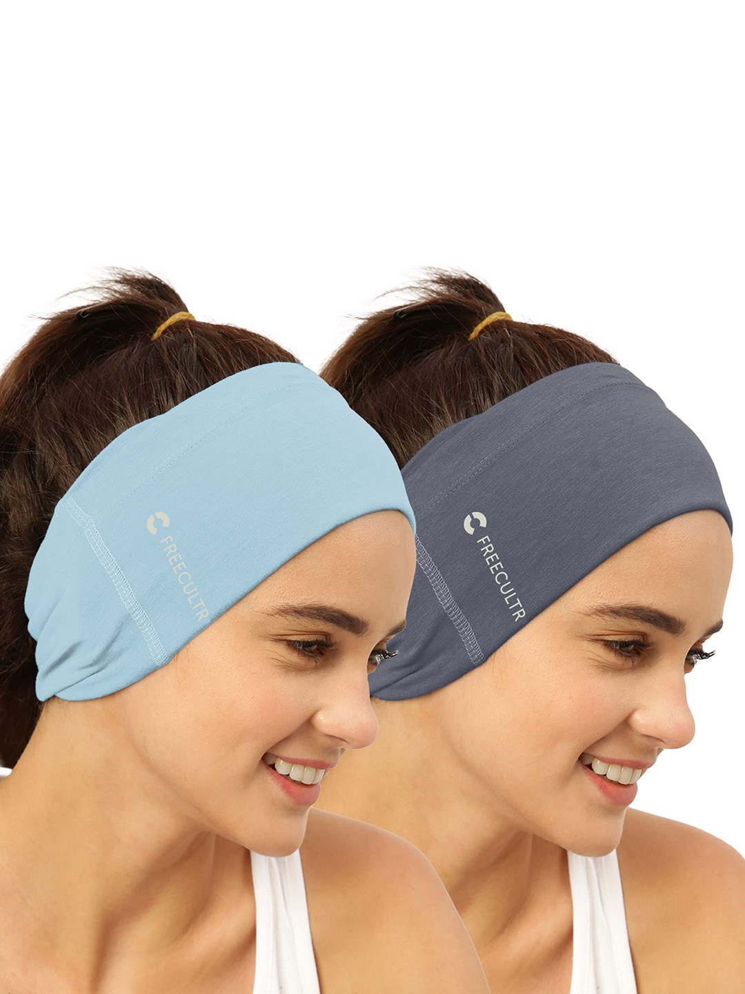 

FREECULTR Unisex Bandana Headband, Blue