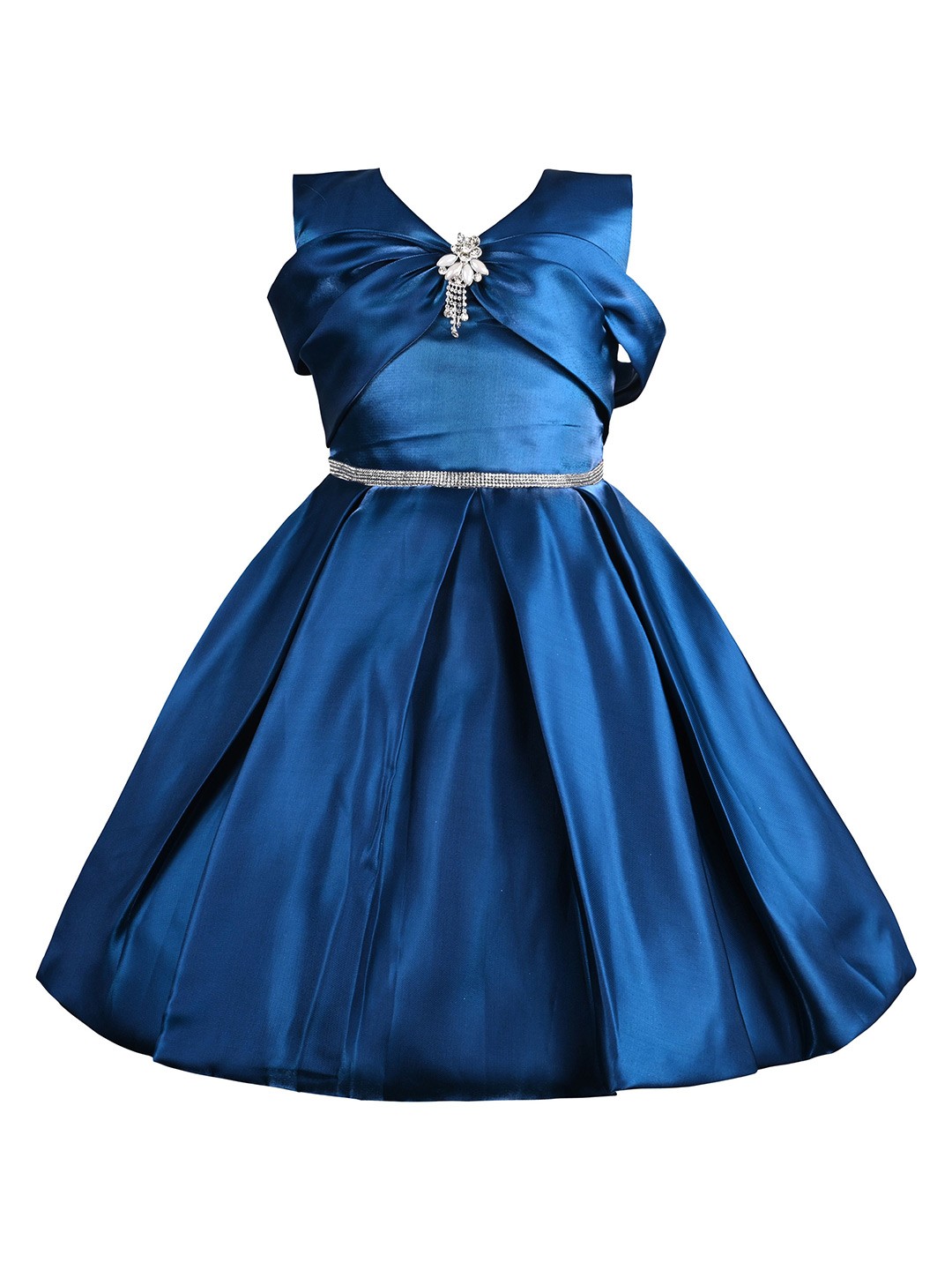 

Wish Karo Girls Fit & Flare Dress, Blue