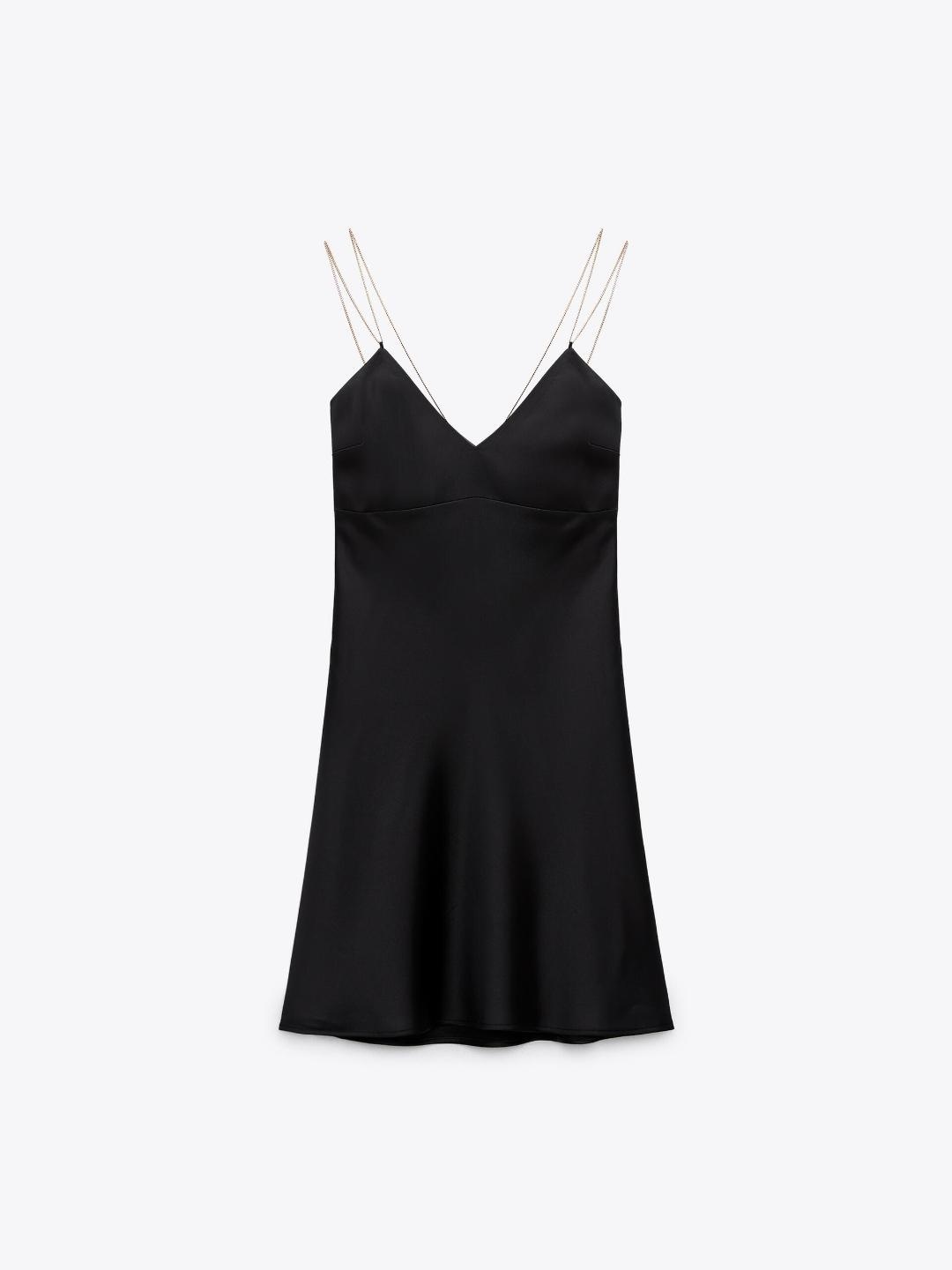 

ZARA Women Black Dress