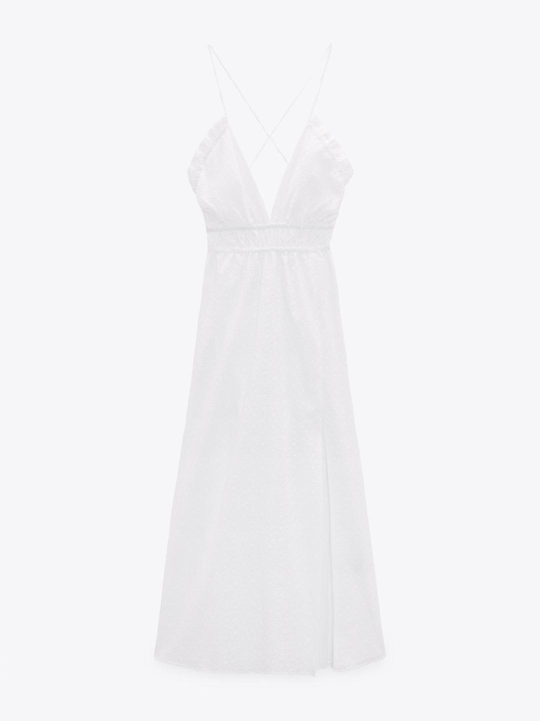 

ZARA Women White Dress