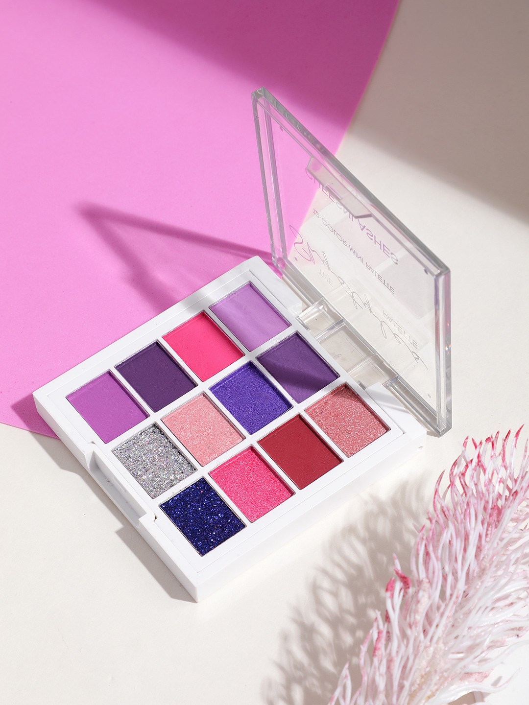 

CUFFS N LASHES The Shystyles 12-Color Mini Eyeshadow Palette - Seductress, Multi
