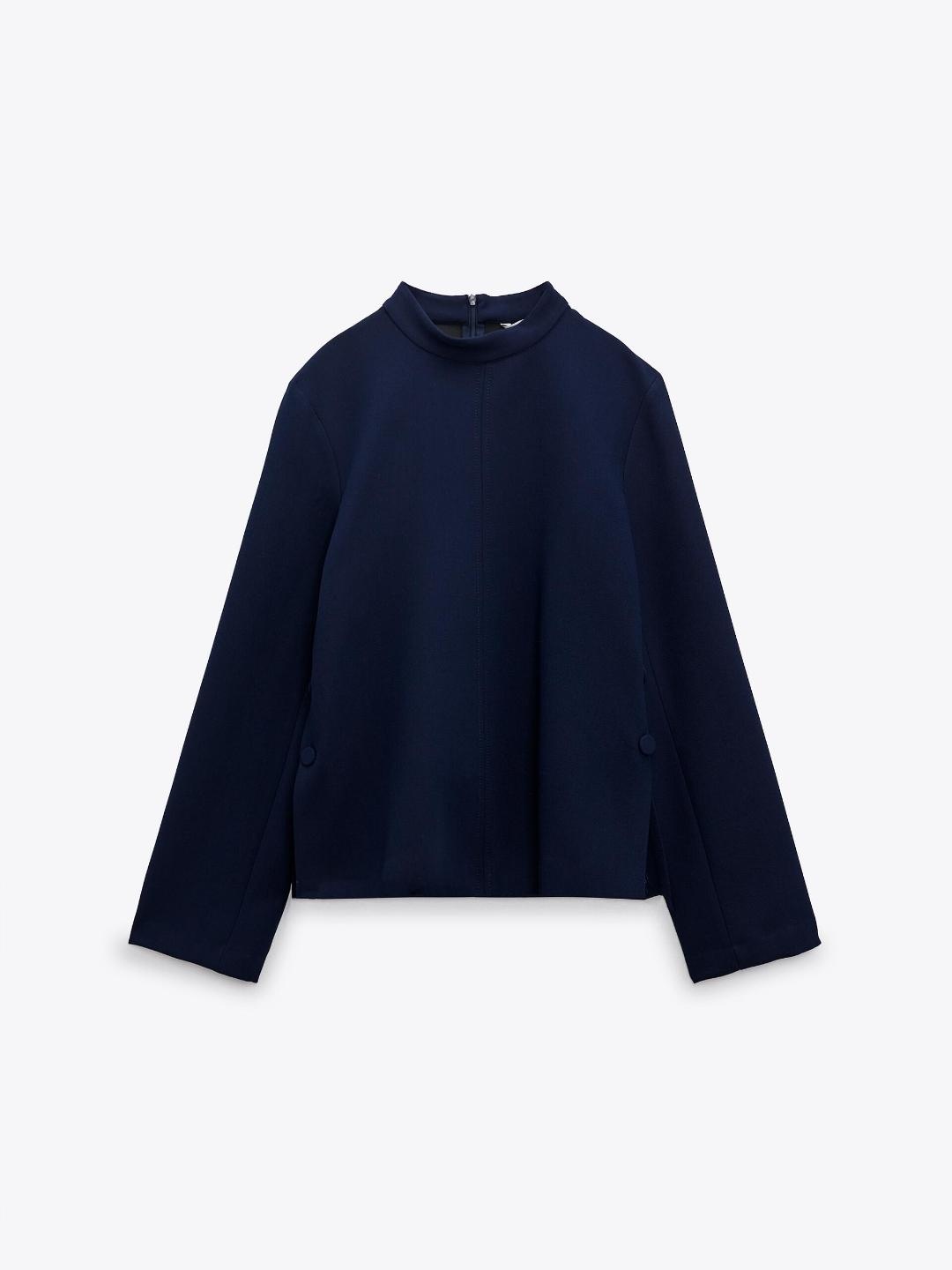 

ZARA Women Tops, Navy blue