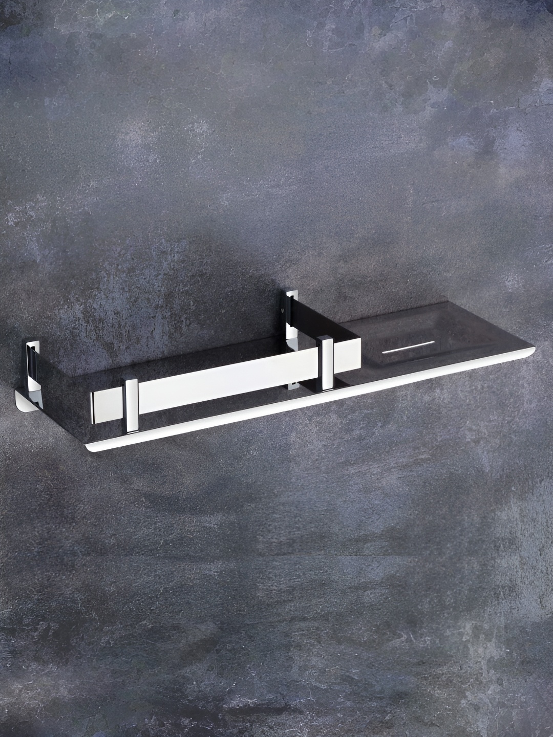 

Plantex Silver-Toned Stainless Steel Soap Dish