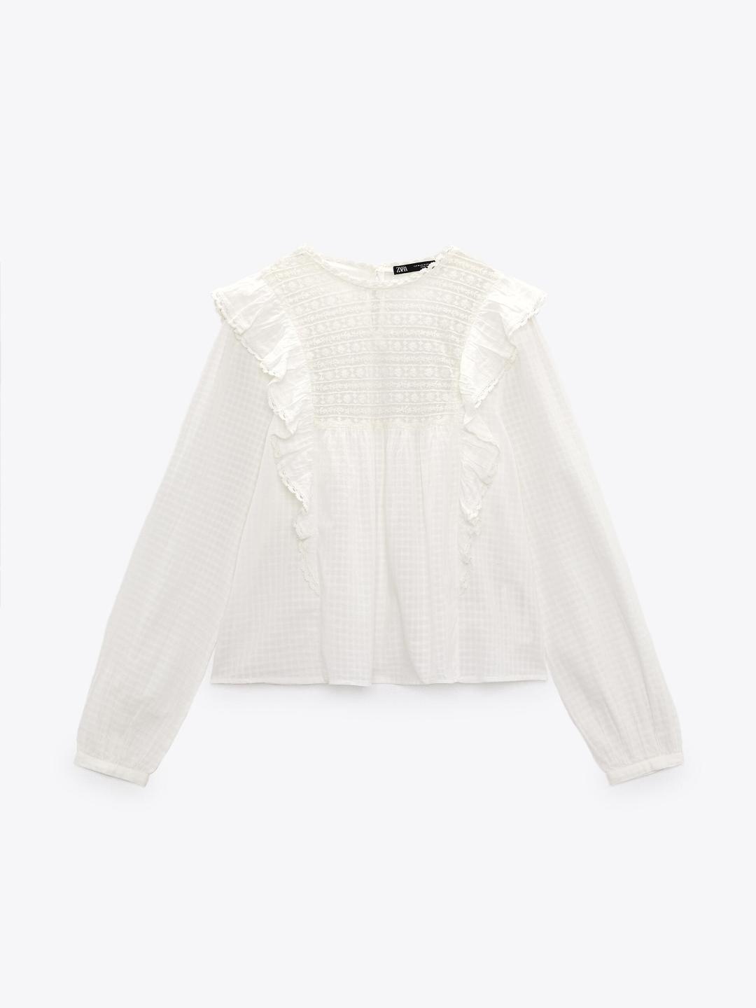 

ZARA Women Beige Tops