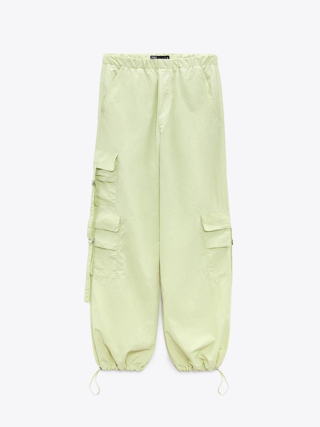 

ZARA Women Green Trouser