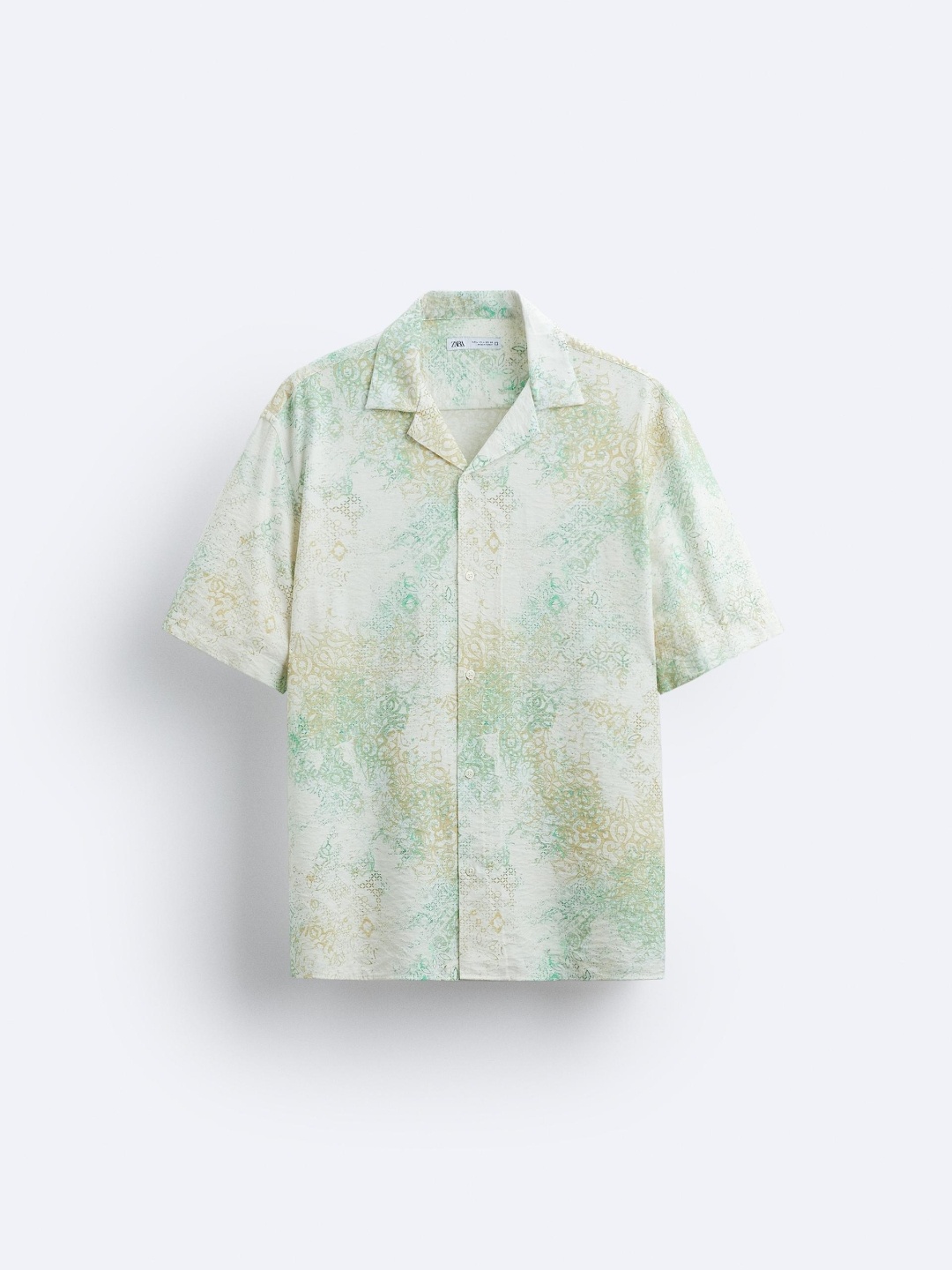 

ZARA Men Green Shirts