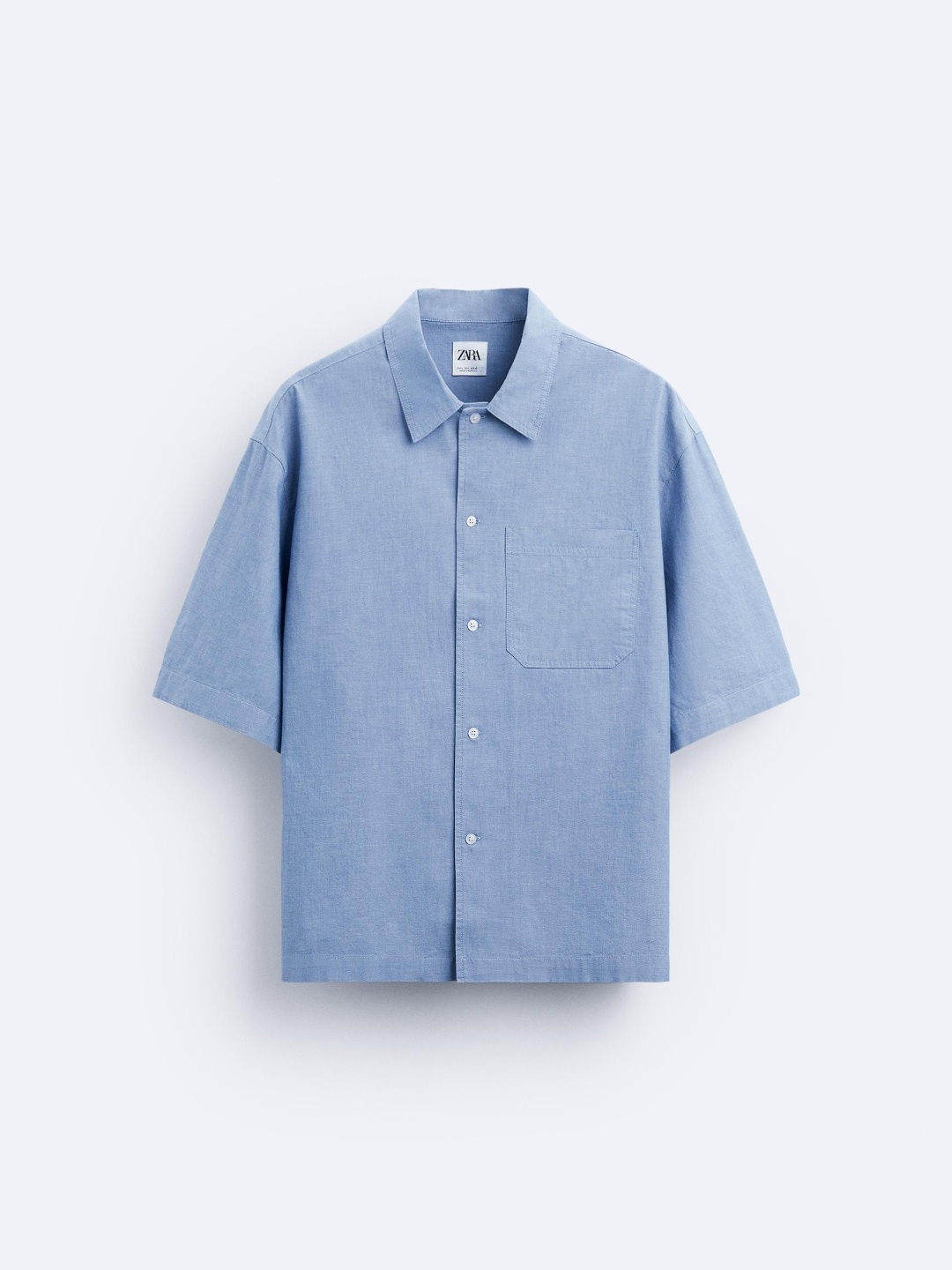 

ZARA Men Blue Shirts