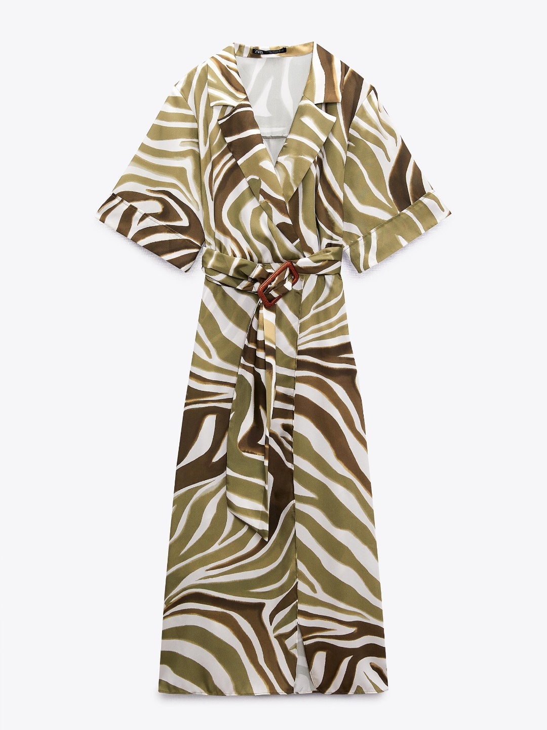 

ZARA Women Green Dress