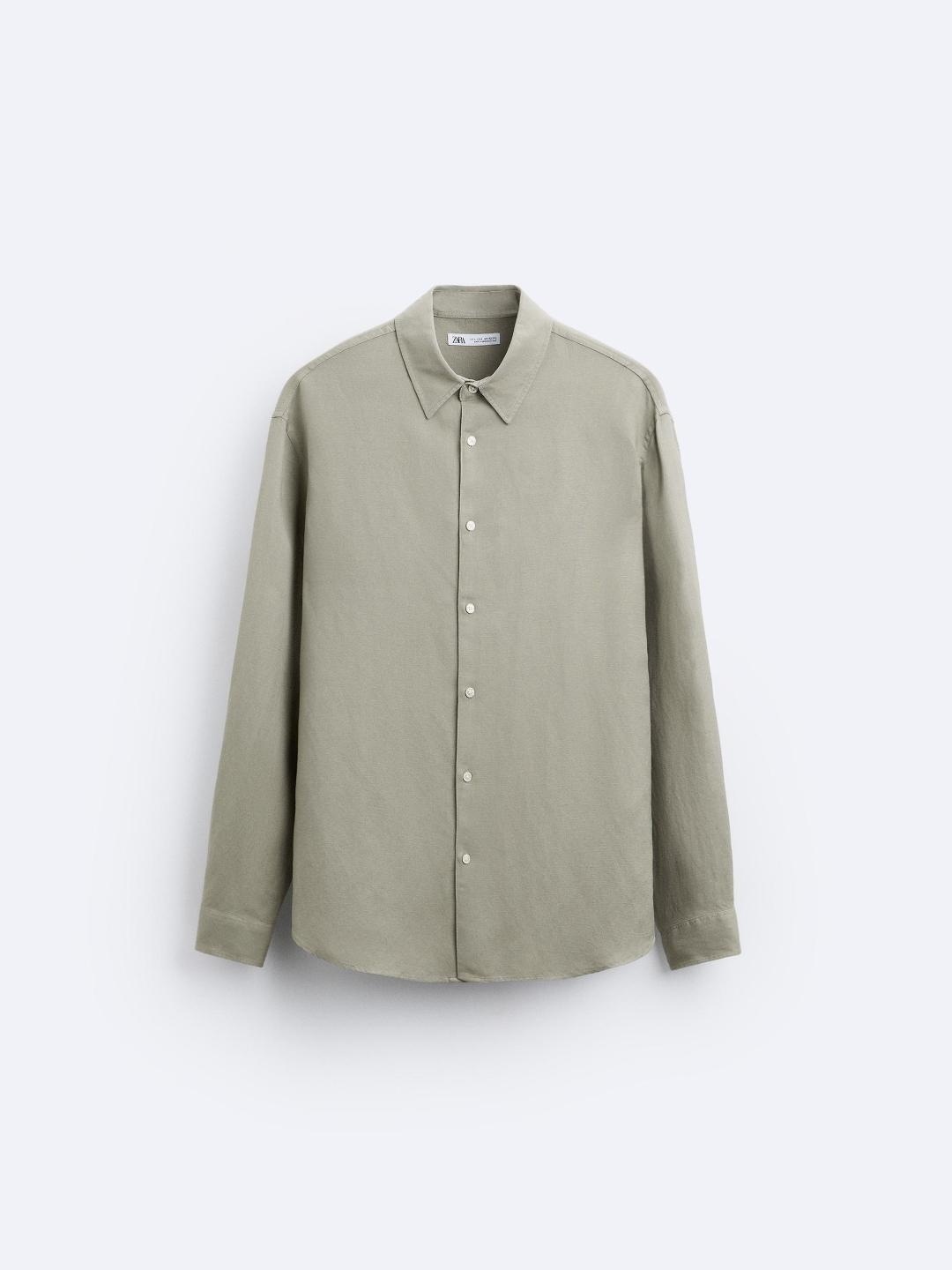 

ZARA Men Grey Shirts