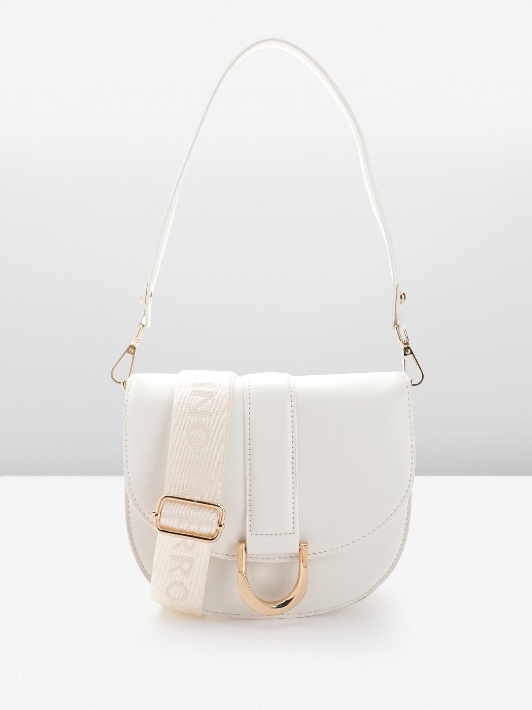 

Lino Perros Structured Shoulder Bag, White