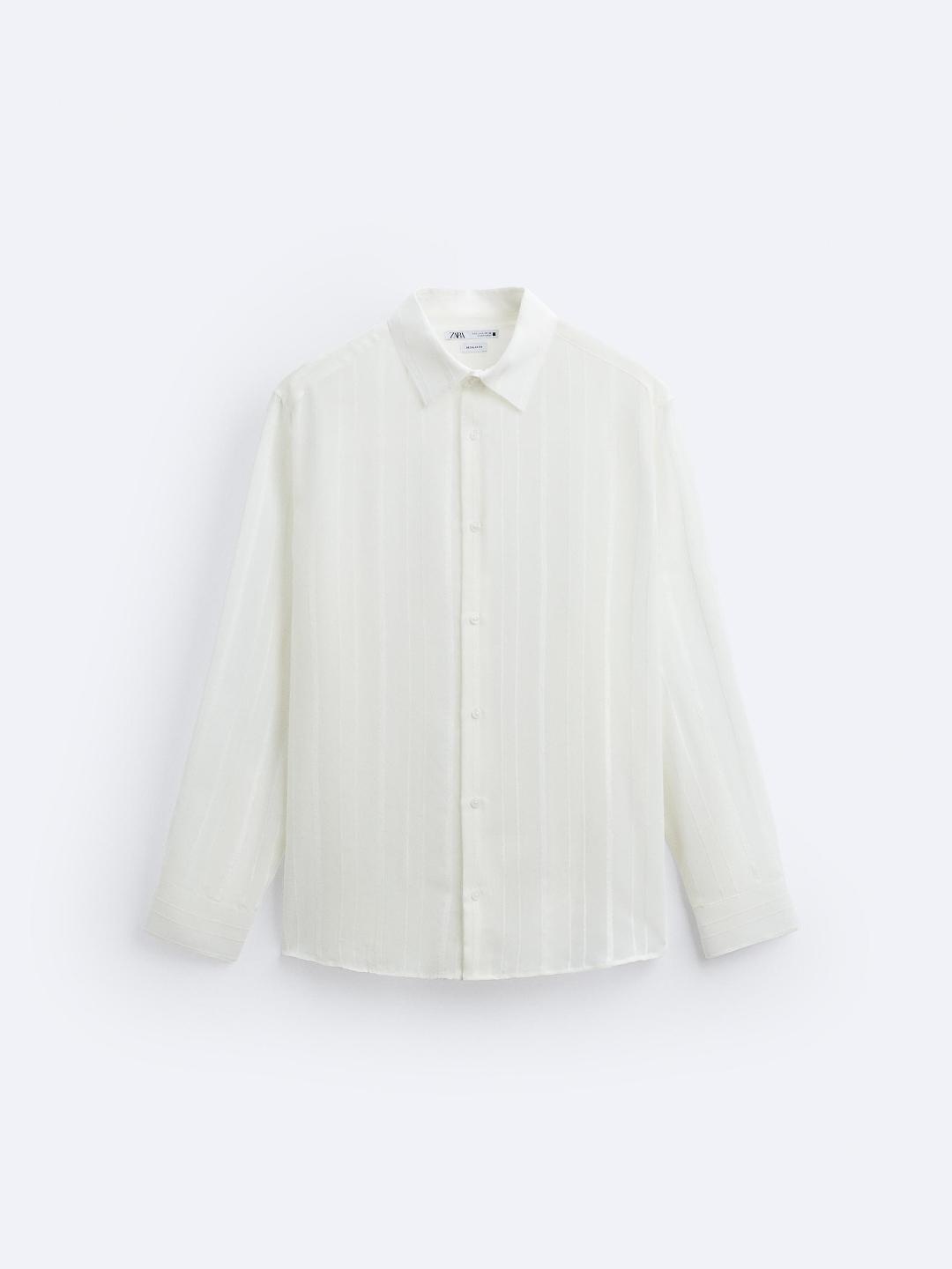 

ZARA Men White Shirts