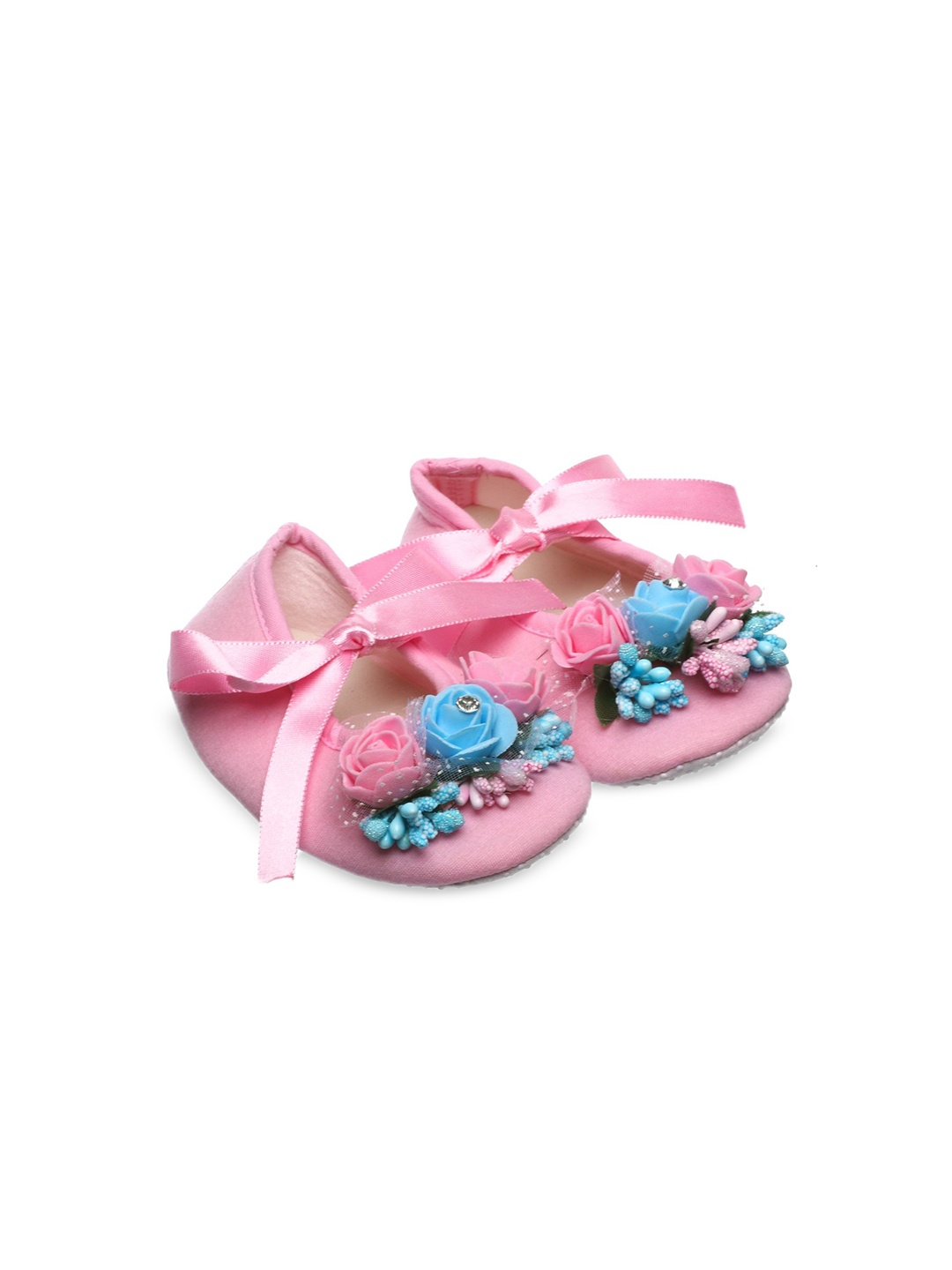 

Daizy Girls Embellished Party Booties, Pink