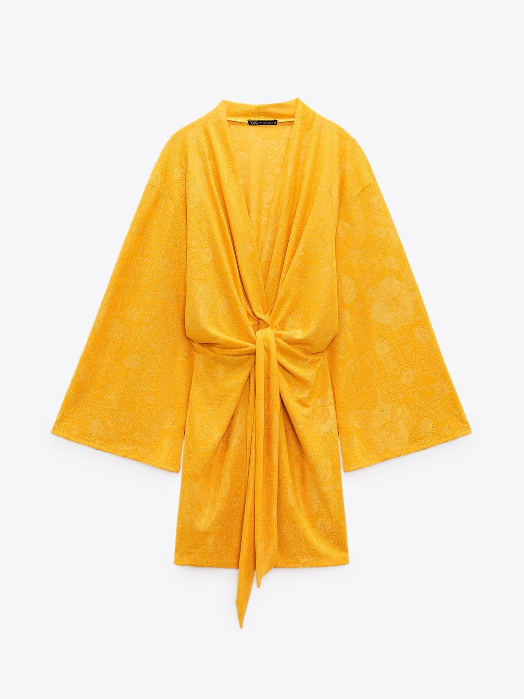 

ZARA Women Yellow Dress