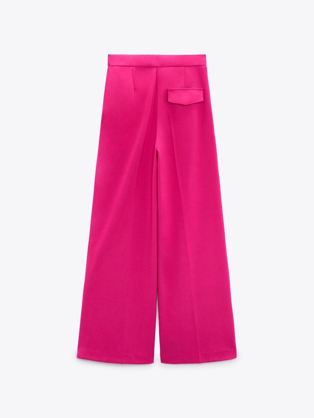 

ZARA Women Purple Trouser