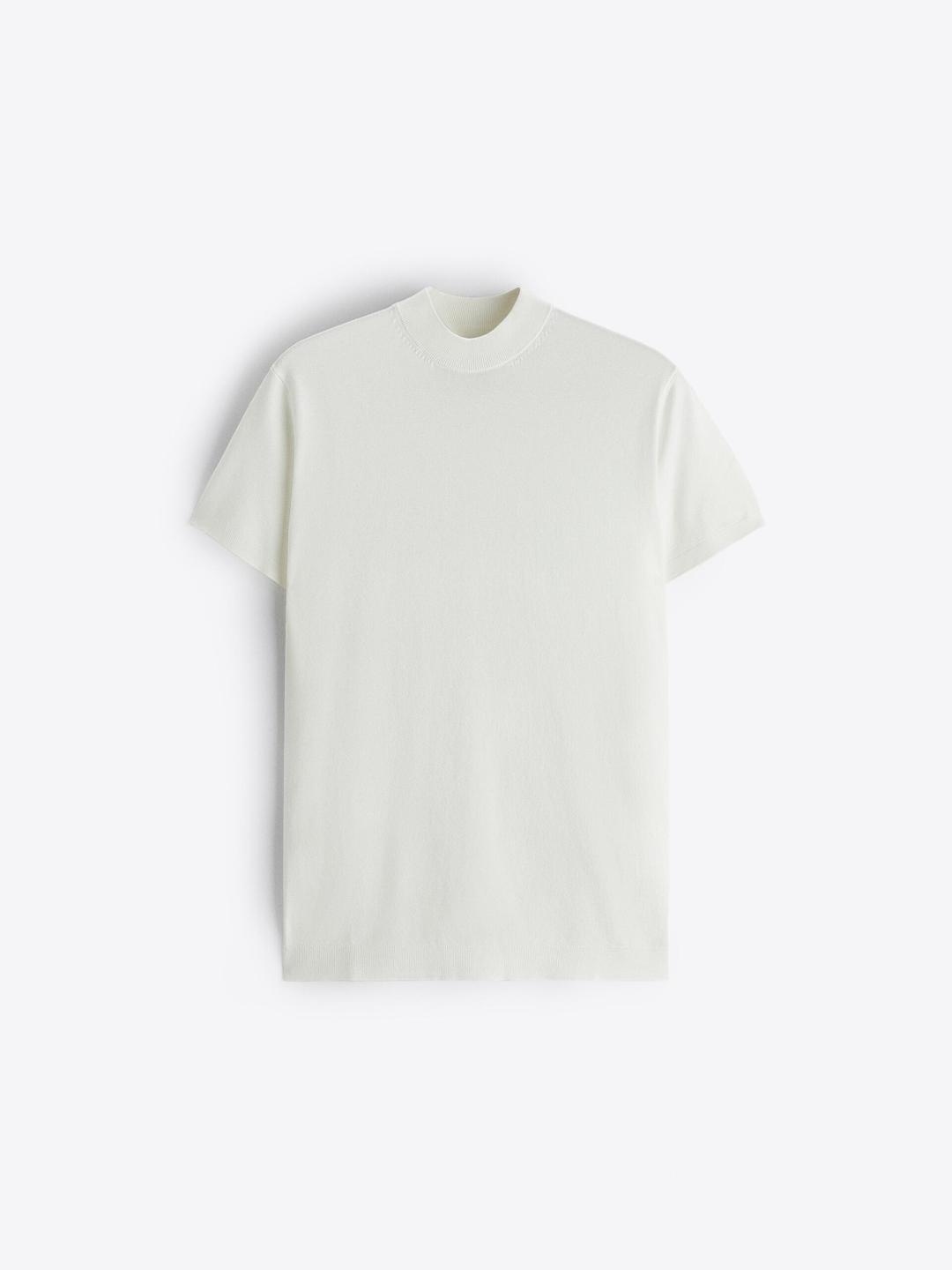 

ZARA Men White T-shirt