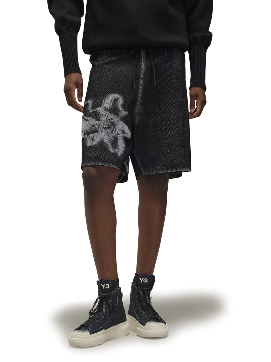 

ADIDAS Originals Men Printed Regular Fit Training or Gym Shorts, Black