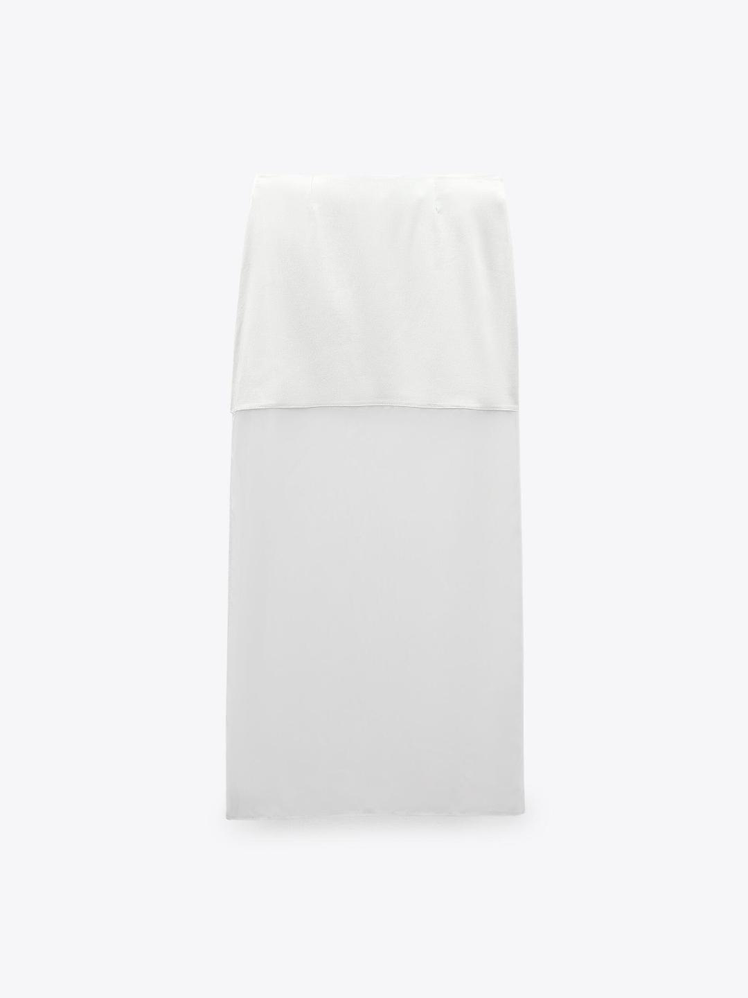 

ZARA Women Grey Skirt