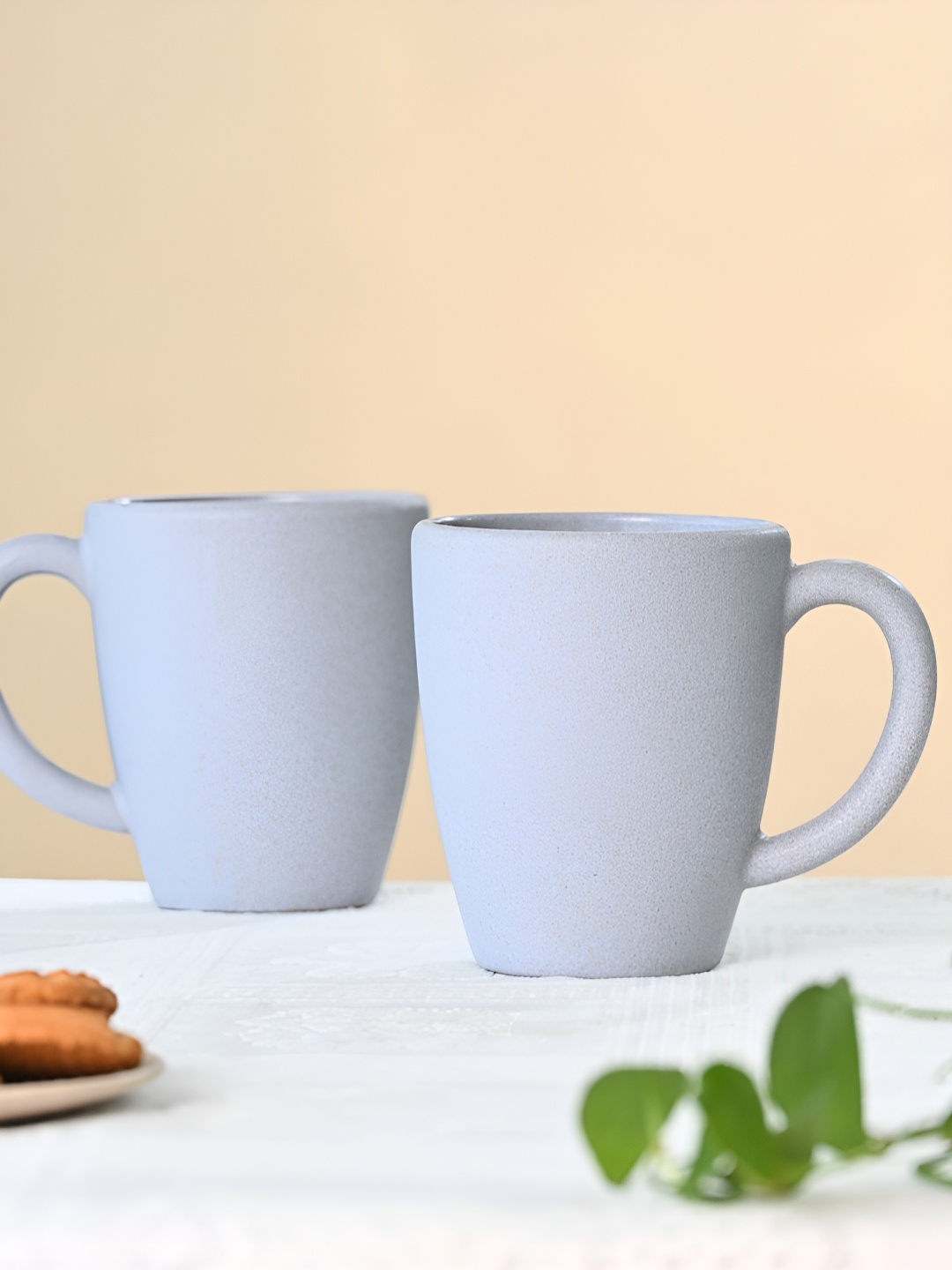 

eha Blue 2 Pieces Microwave Safe Coffee Mug 300ML