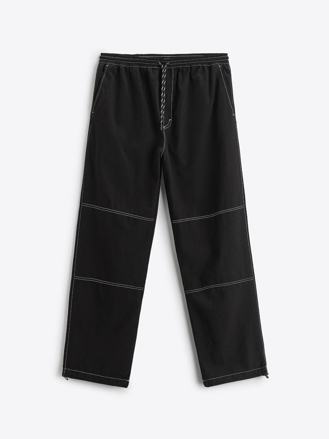 

ZARA Men Black Trouser