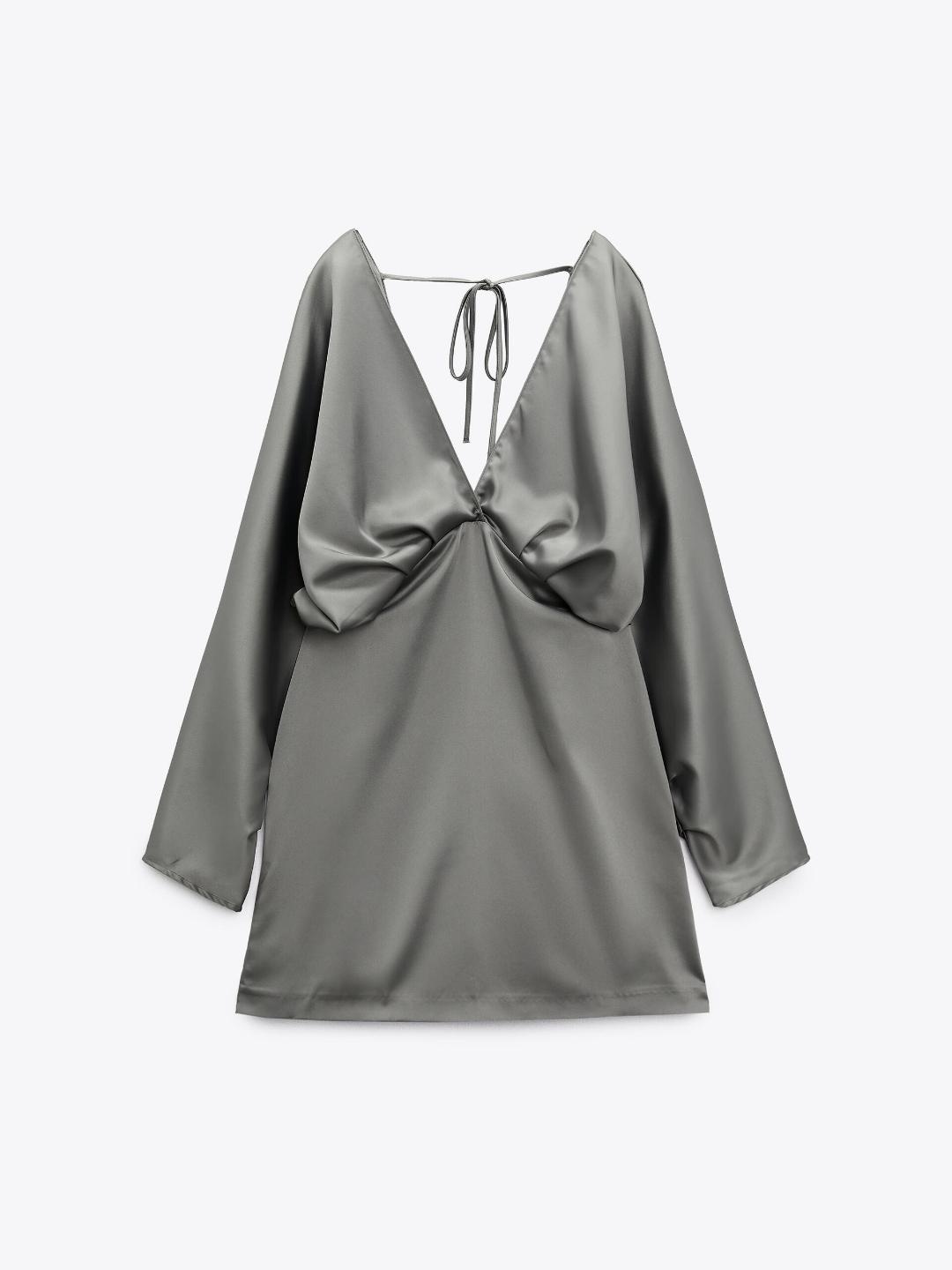 

ZARA Women Green Dress