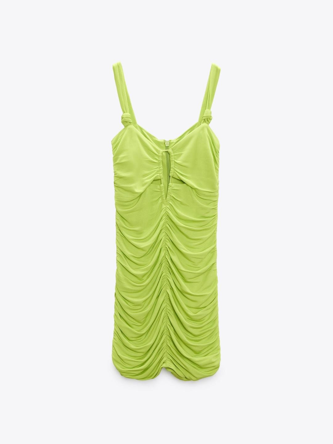 

ZARA Women Green Dress