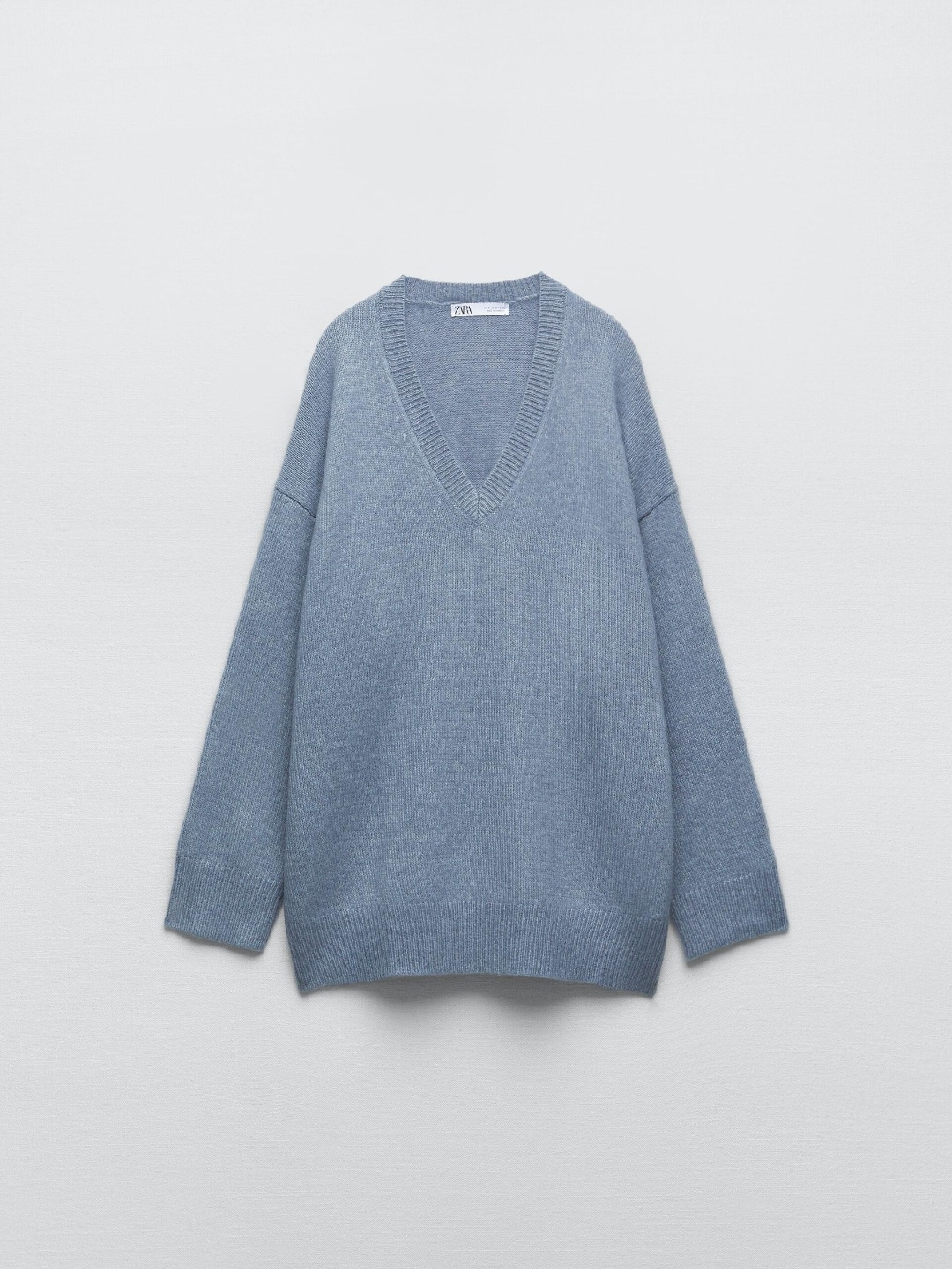 

ZARA Women Blue Sweater