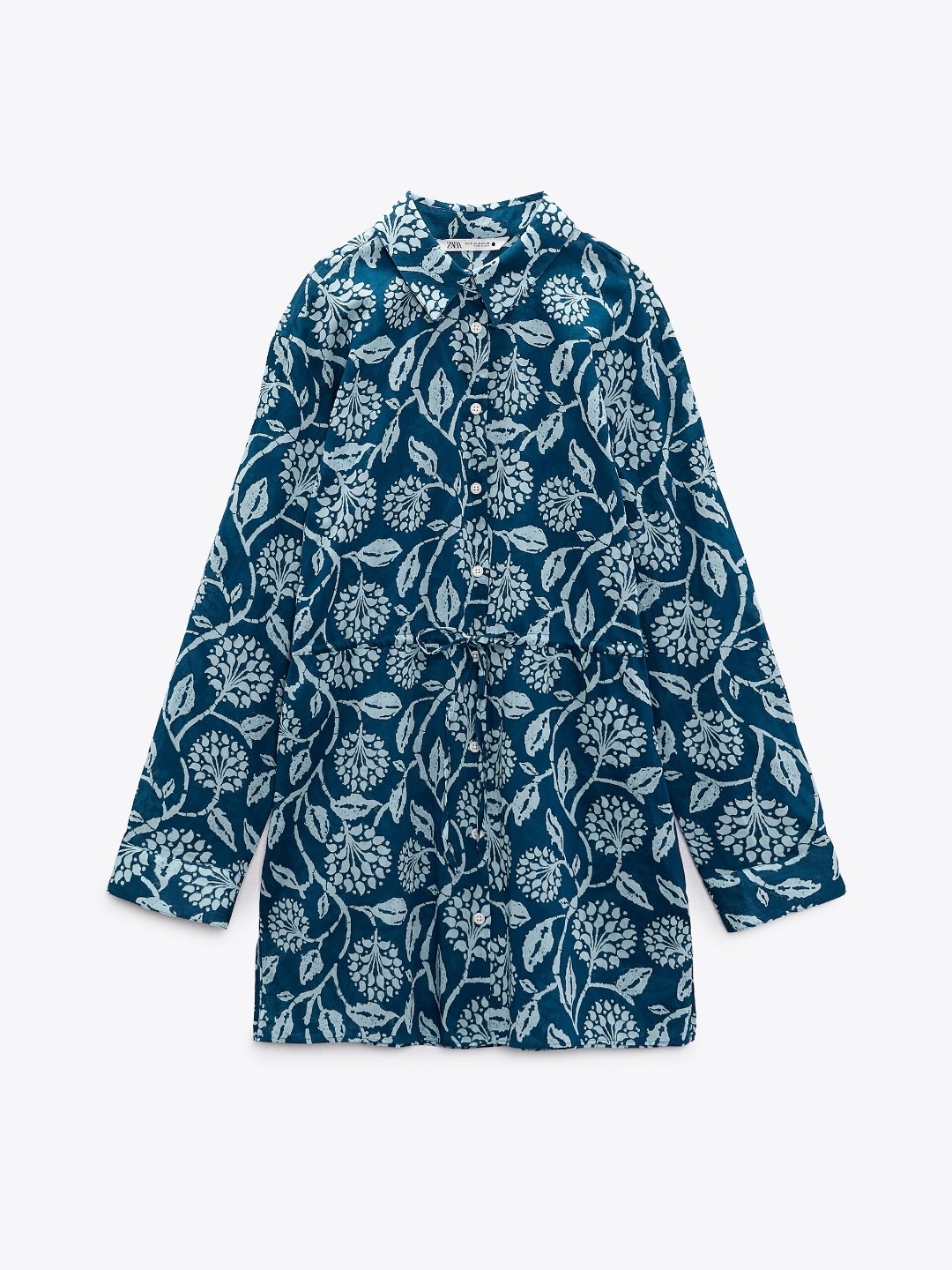 

ZARA Women Blue Shirts