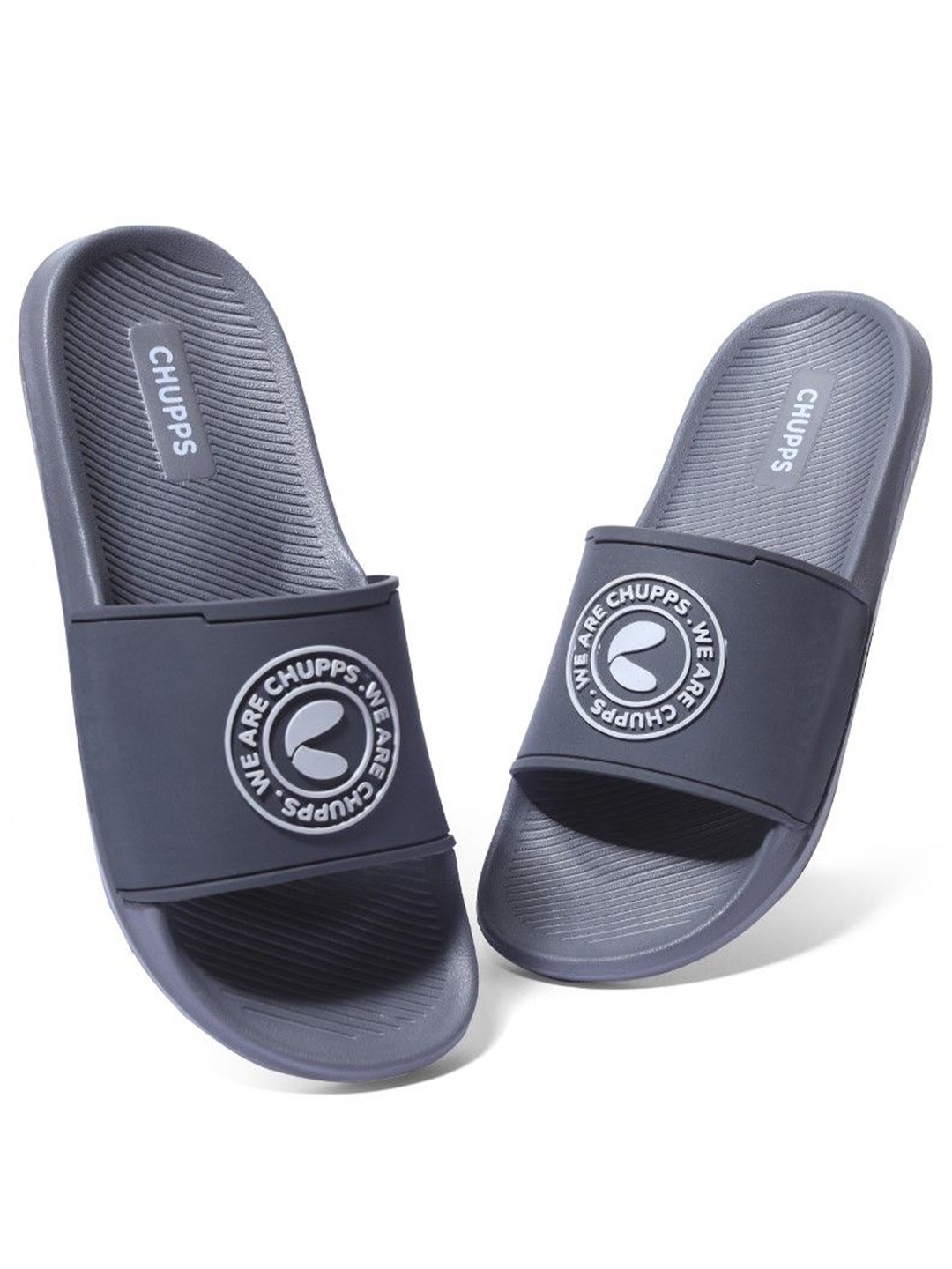 

CHUPPS Men ErgoX Plus Comfort Tone Slider, Grey