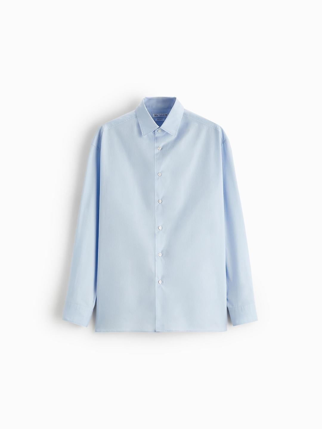 

ZARA Men Shirts, Blue