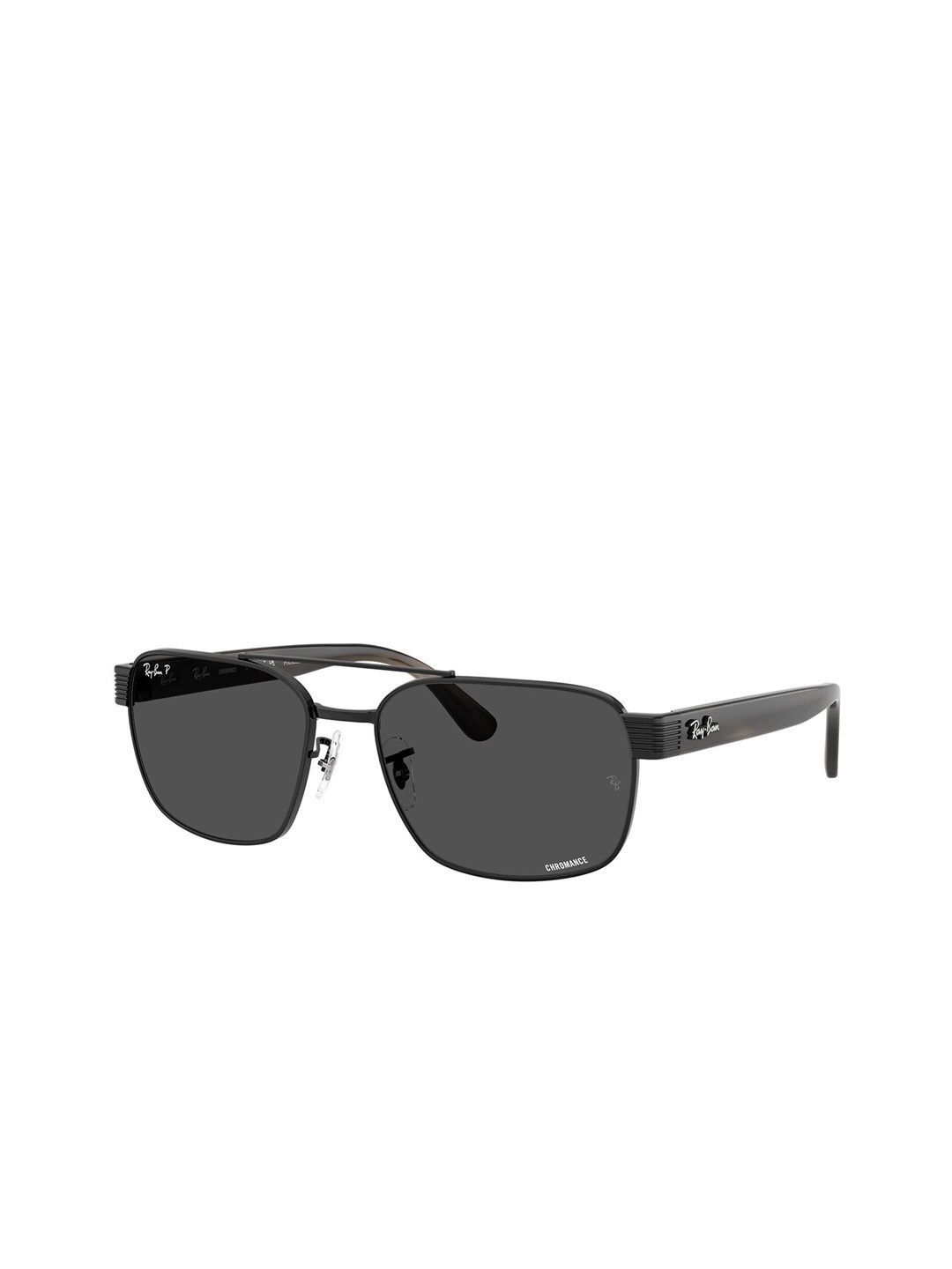 

Ray-Ban Unisex Square Sunglasses with Polarised Lens 8056262295632, Grey