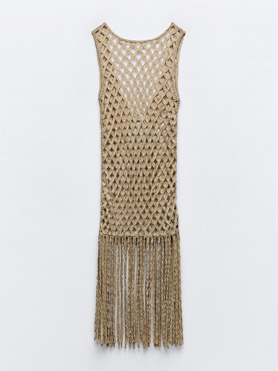 

ZARA Women Brown Dress