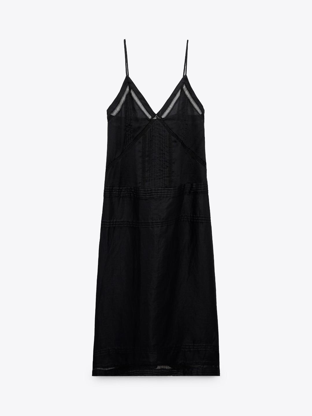 

ZARA Women Black Dress