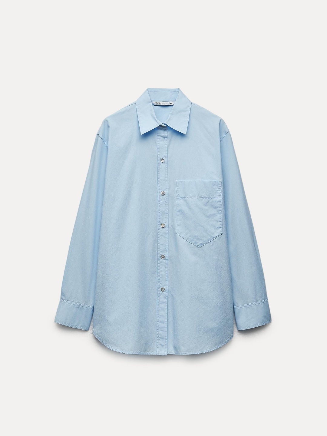 

ZARA Women Blue Shirts